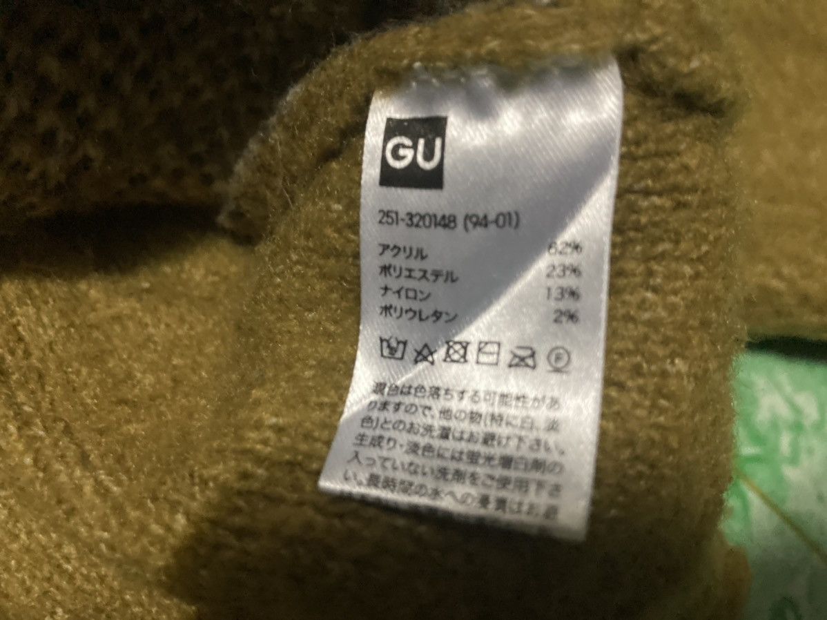 Designer × GU × Japanese Brand Gu Silk fabric Knitwear Long Sleeve Size US L / EU 52-54 / 3 - 4 Thumbnail