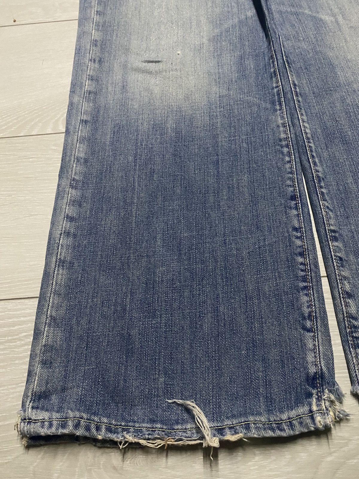 Abercrombie & Fitch Vintage Ambercrombie & Fitch 00257 Baggy Wide Leg Jeans Size US 35 - 7 Thumbnail