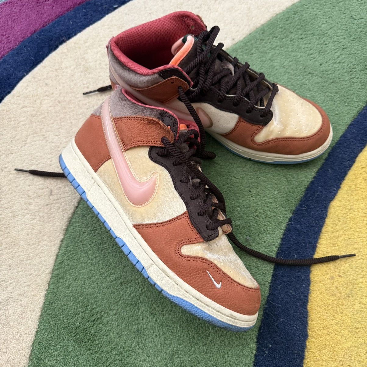 Nike × Social Status Nike x Social Status Mid Chocolate Milk Size US 9.5 / EU 42-43 - 1 Thumbnail