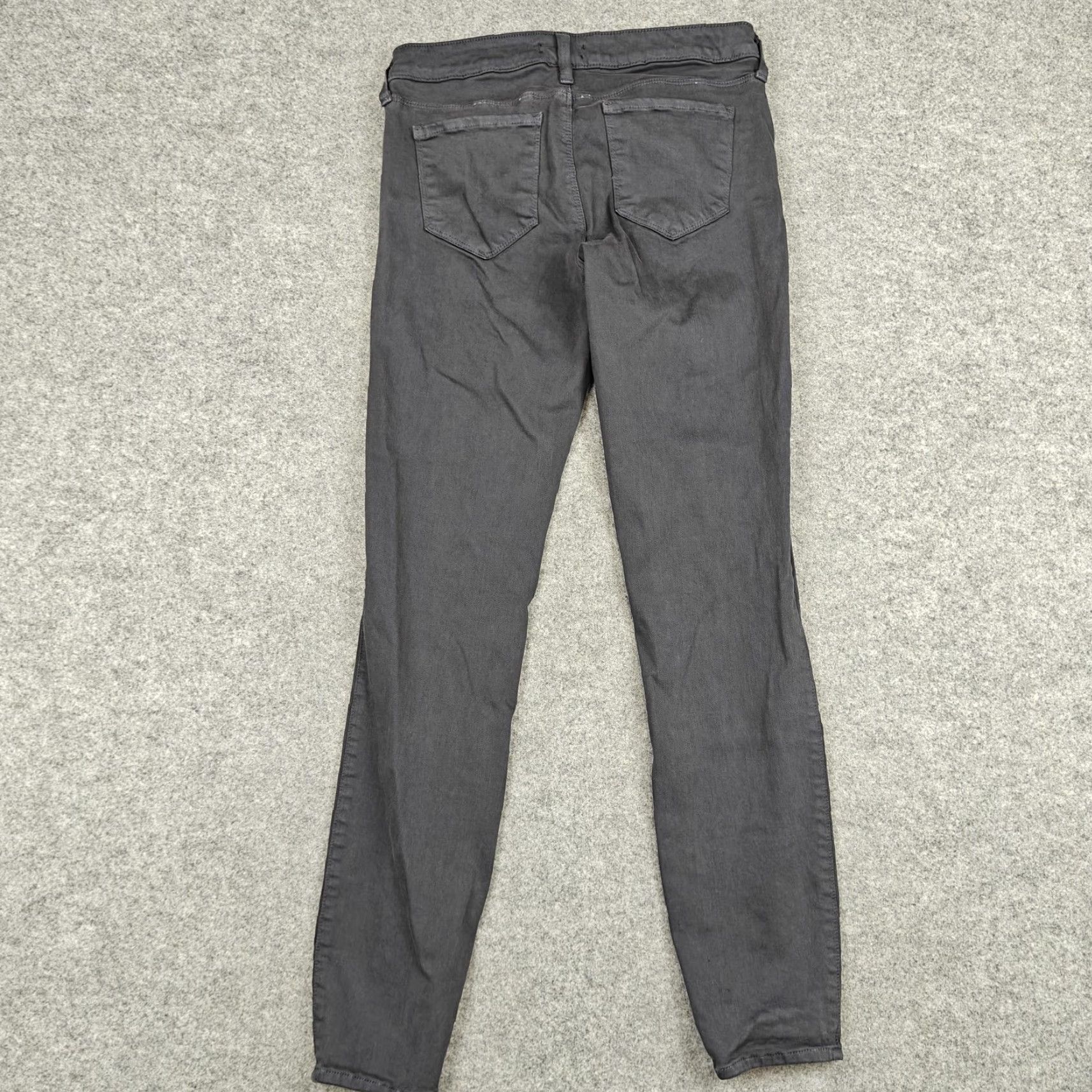 L'AGENCE L'Agence Jeans Womens 27 Gray Charcoal Wash Low Rise Skinny Stretch Denim Jeans Size 27" / US 4 / IT 40 - 6 Thumbnail