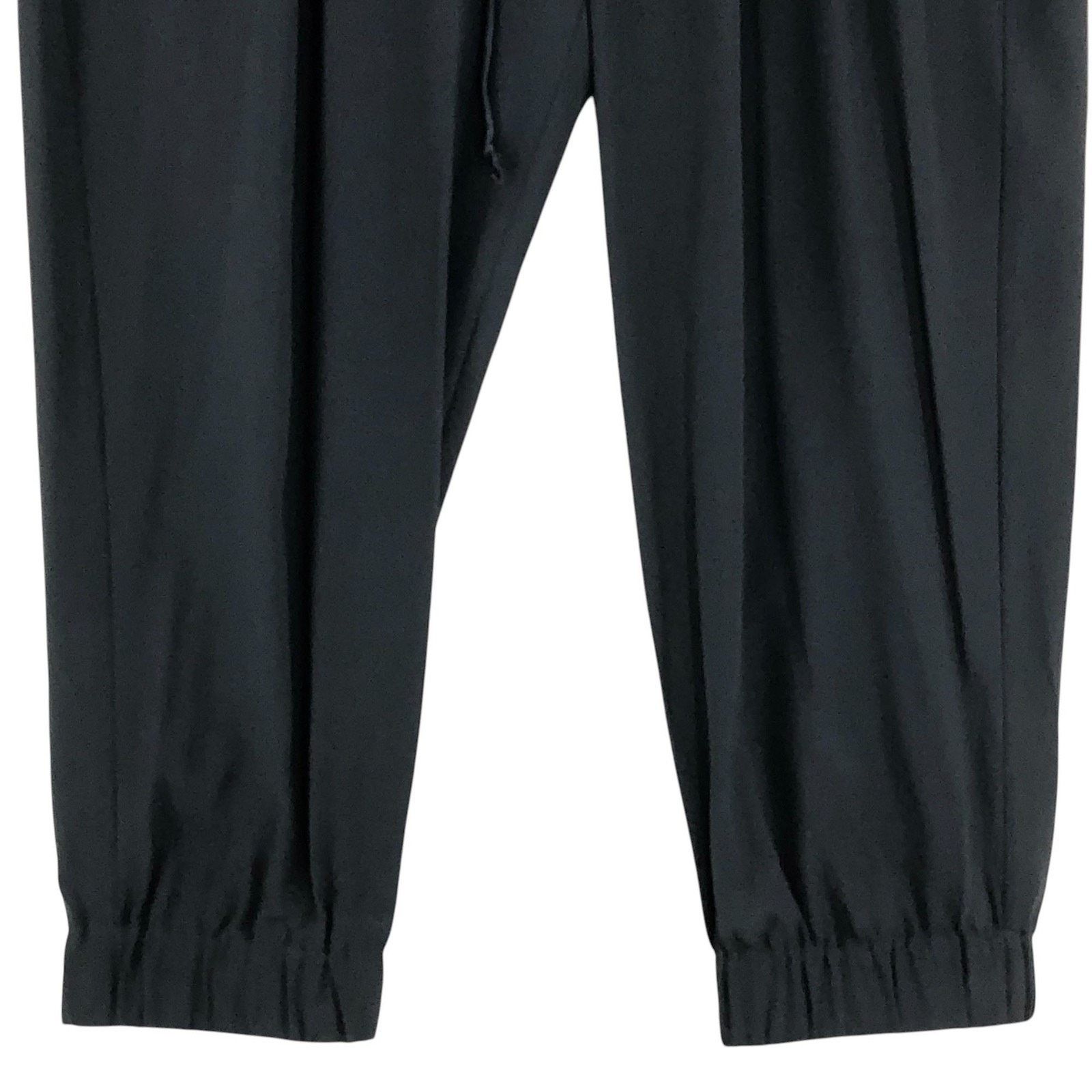 Ramy Brook Ramy Brook Pants L Black Silk Stretch Pull On Joggers USA Size 32" / US 10 / IT 46 - 4 Thumbnail