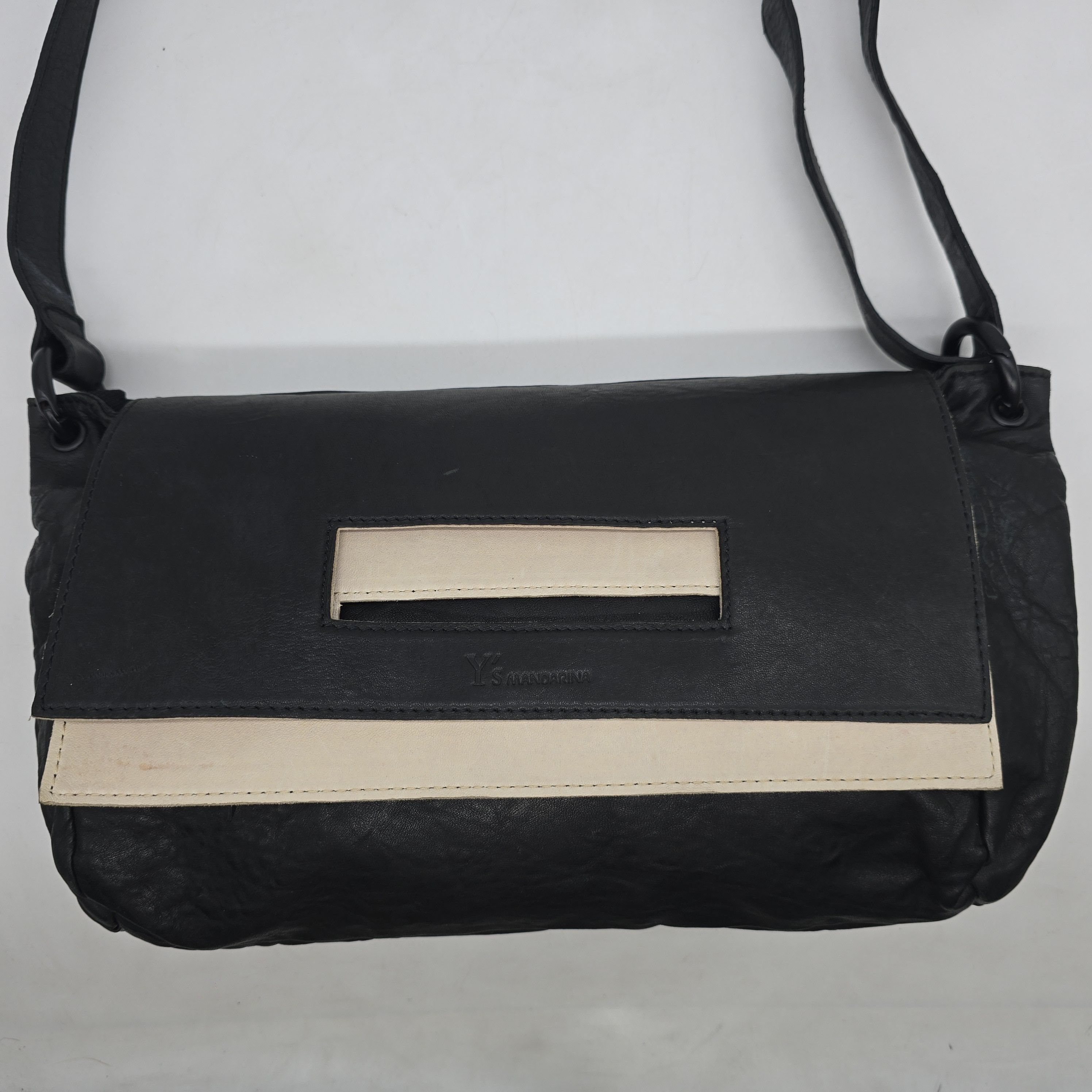 Yohji Yamamoto Y's Mandarina - 2-Way Leather Bag Size ONE SIZE - 2 Thumbnail
