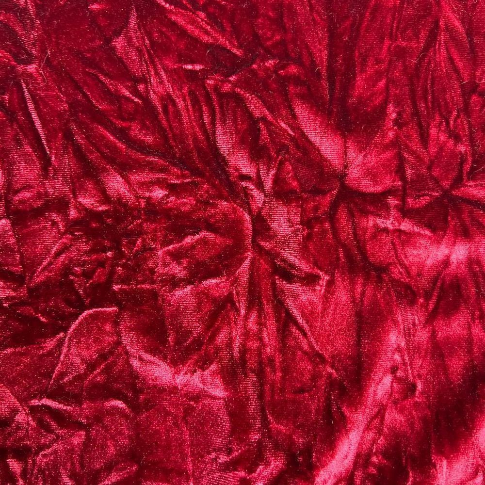 Zara Zara velvet sweatshirt top burgundy S (303/2) Size S / US 4 / IT 40 - 11 Thumbnail