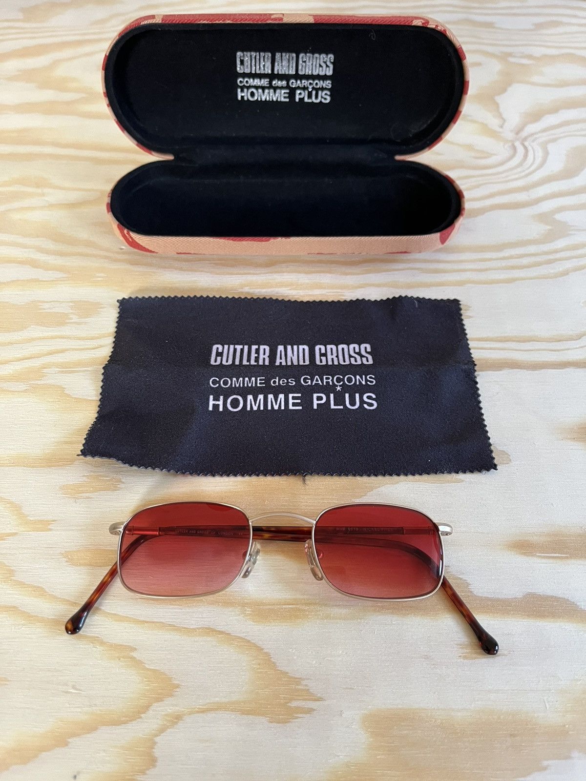 Cutler And Gross RARE cdg homme plus cutler and gross red