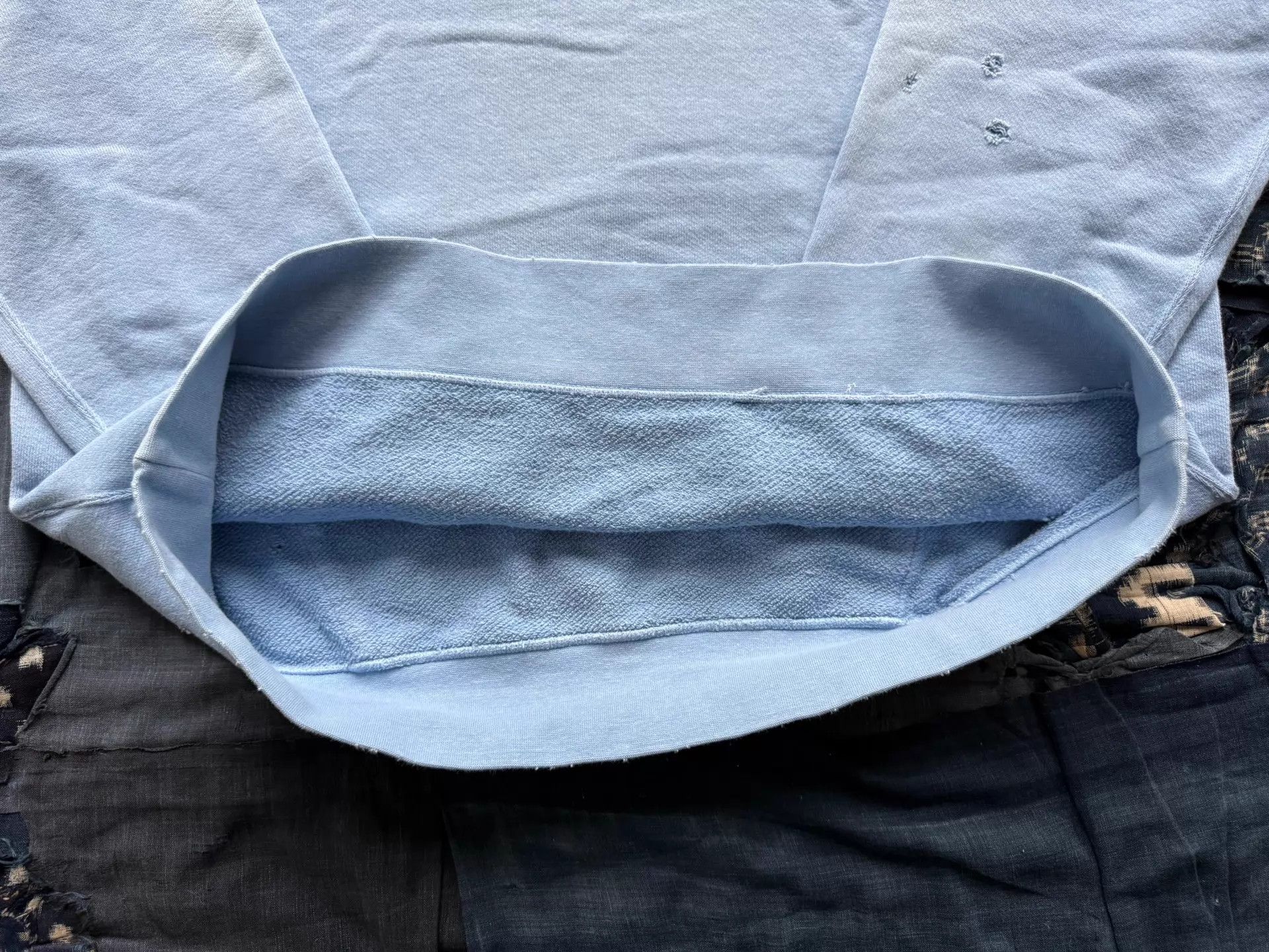 Visvim VISVIM 21SS AMPLUS HOODIE CRASH Washed Distressed Blue 2 Size US M / EU 48-50 / 2 - 7 Thumbnail