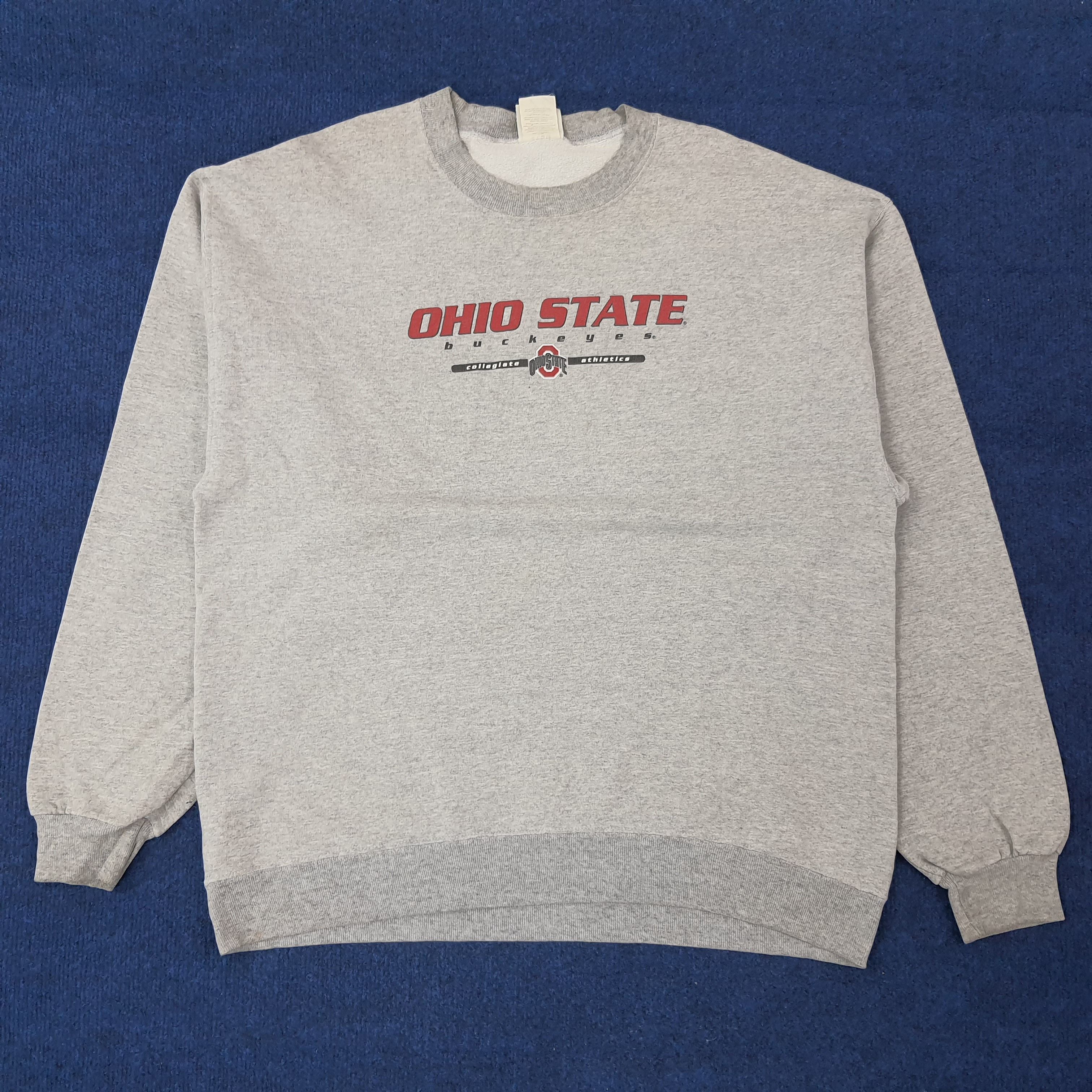 NFL Vintage Ohio State Buckeyes Football Team Sweatshirt C248N13 Size US L / EU 52-54 / 3 - 1 Thumbnail