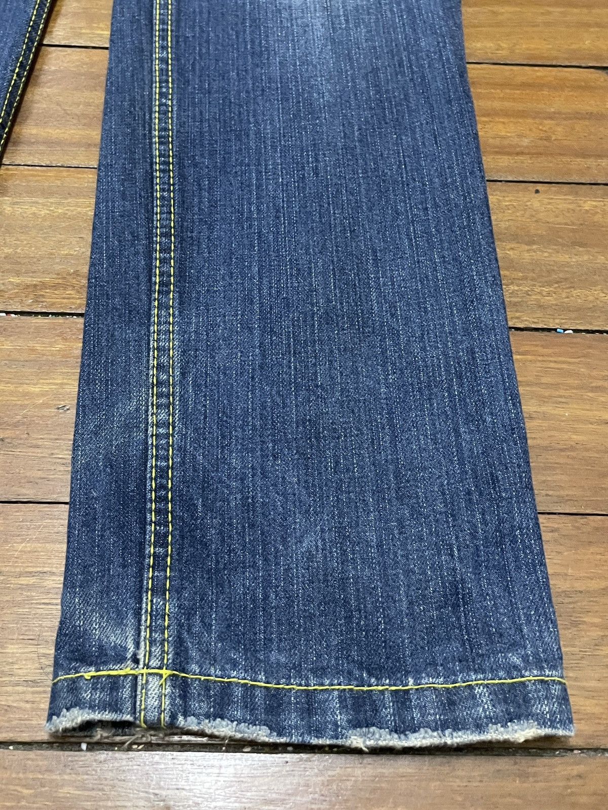 Japanese Brand Rare Design Vintage Brand 179/GW Double Waist Jeans 2000s Size US 29 - 6 Thumbnail