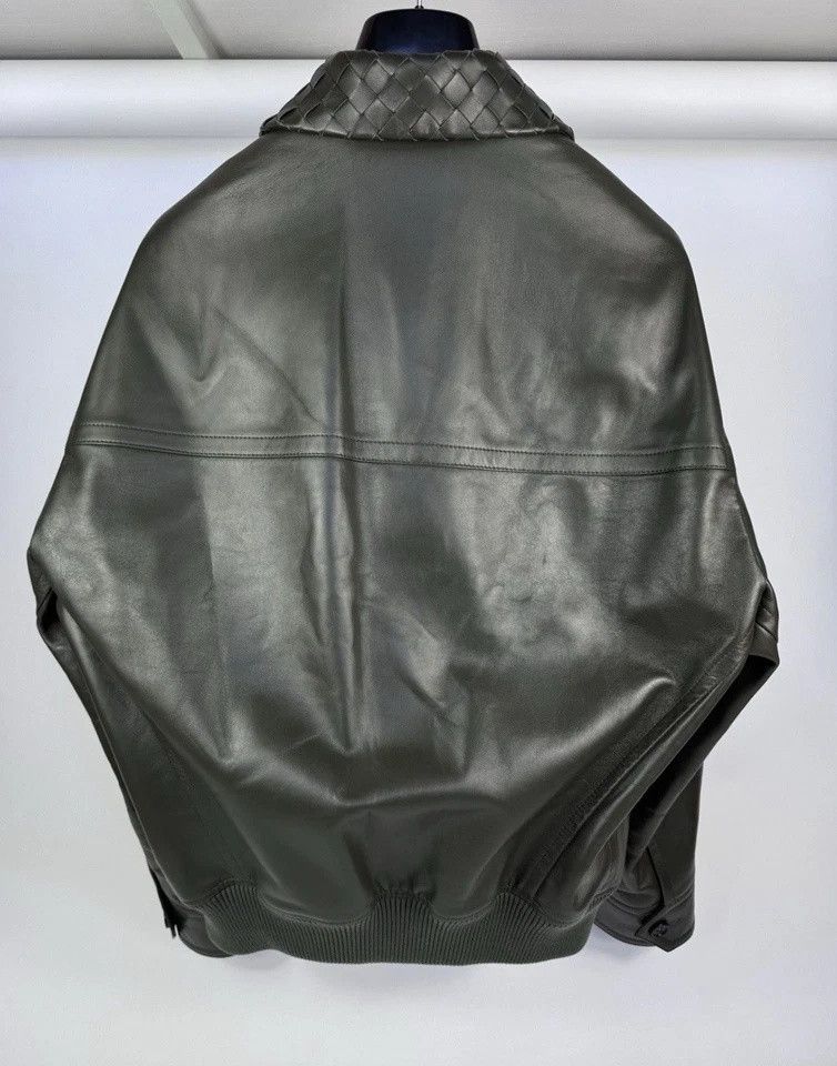Bottega Veneta Bottega Veneta Leather Jacket Size US L / EU 52-54 / 3 - 2 Thumbnail