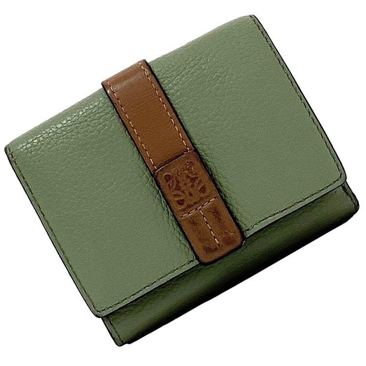 Loewe LOEWE Green Leather Size ONE SIZE - 1 Thumbnail