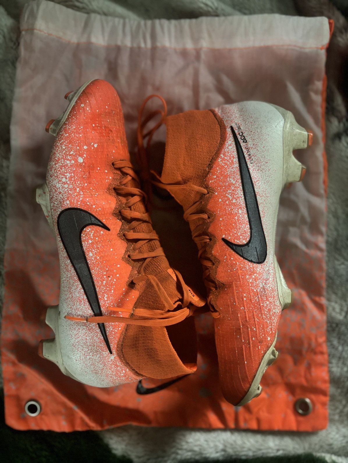 image of Nike Men's Superfly 6 Elite Fg Soccer Shoes in White (Size 8)