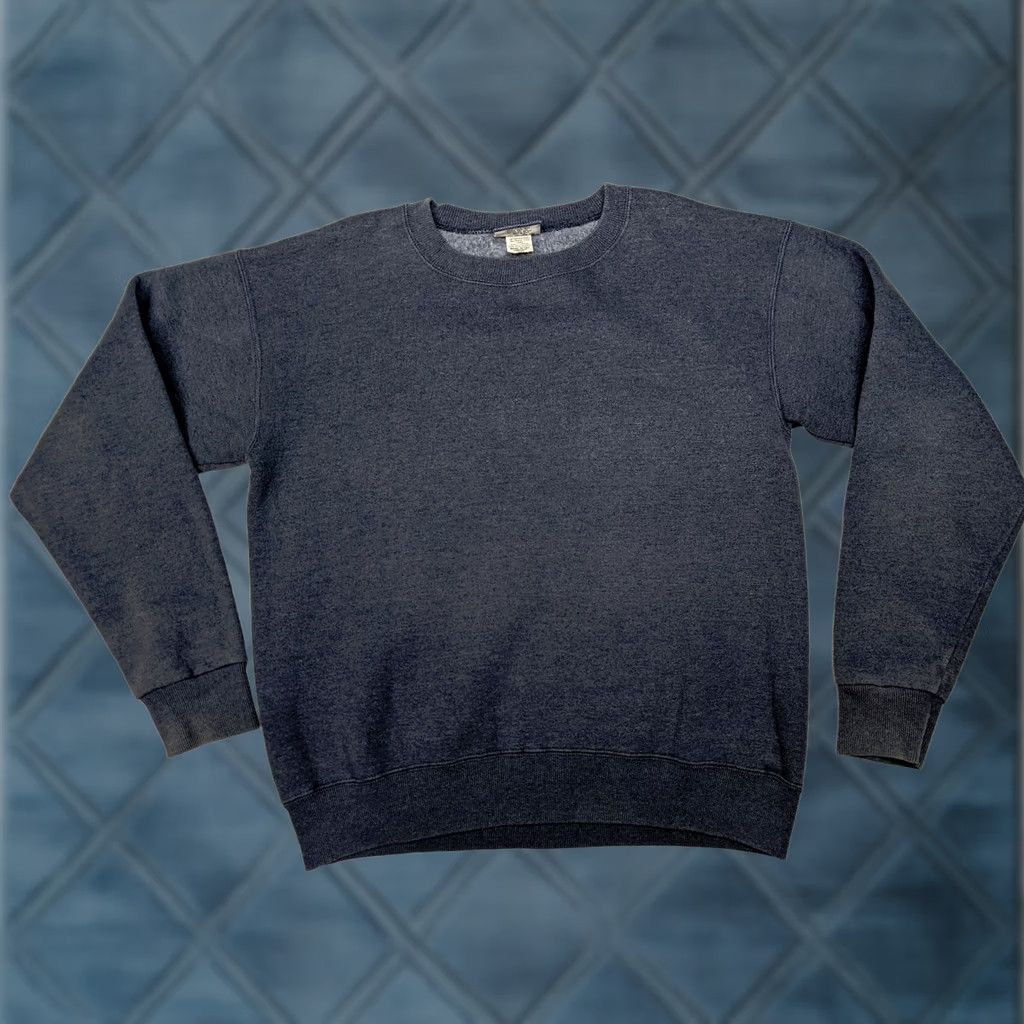 Lee VINTAGE Lee Sport Womens M Blue Heather Sweater Crew Neck Long Sleeve USA Made Size M / US 6-8 / IT 42-44 - 1 Thumbnail
