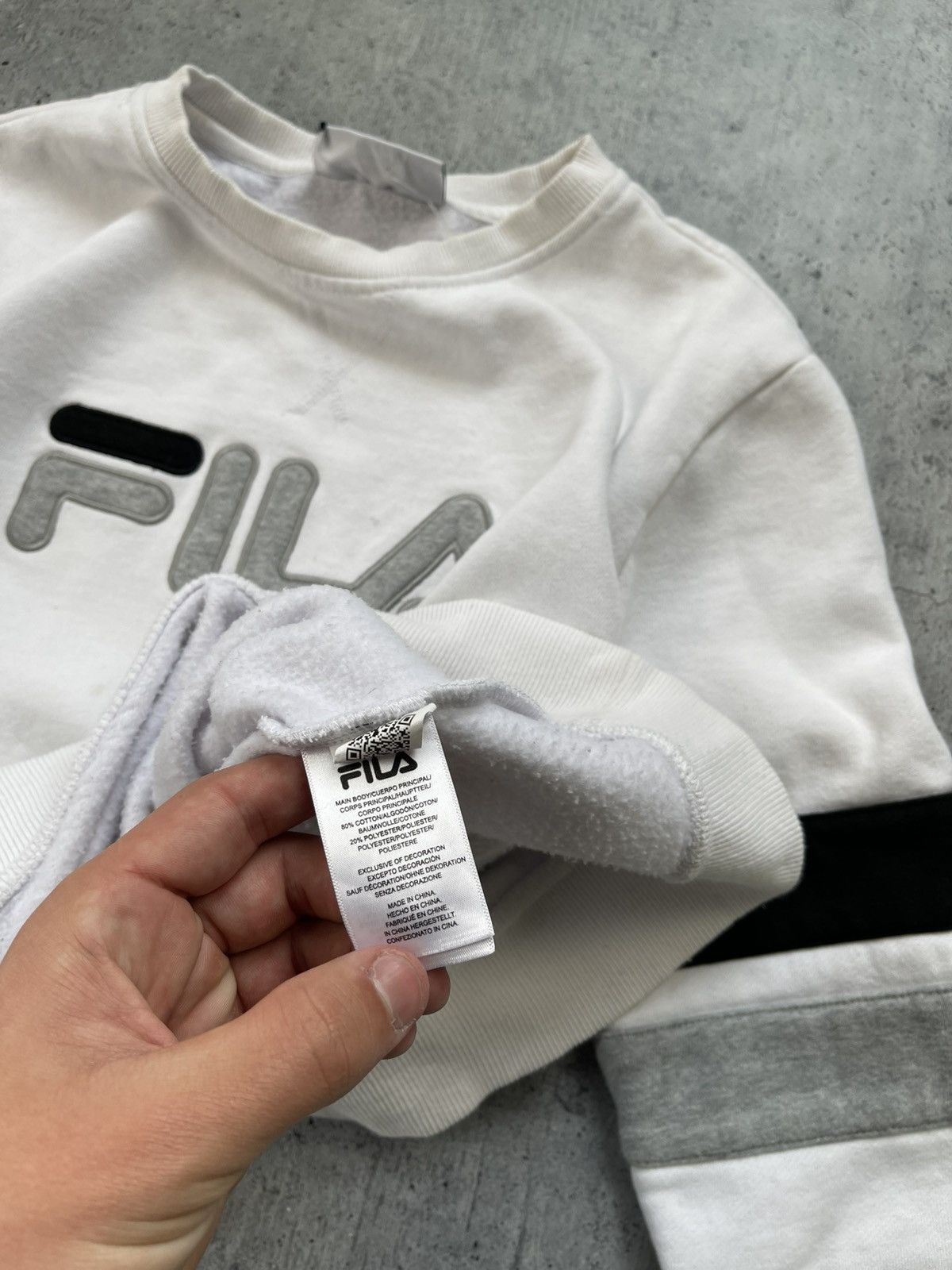 Fila FILA BIG LOGO Y2K Sweatshirt Size US XS / EU 42 / 0 - 7 Thumbnail