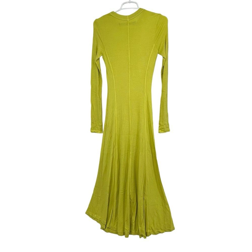 Enza Costa ENZA COSTA VISCOSE SILK BLEND RIB PANELED FLARE DRESS Size S / US 4 / IT 40 - 7 Thumbnail