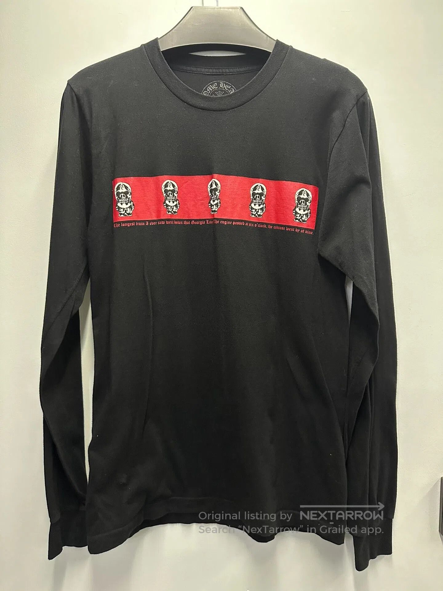 Chrome Hearts Chrome Hearts Long Sleeve Black Shirt. Size US S / EU 44-46 / 1 - 1 Thumbnail