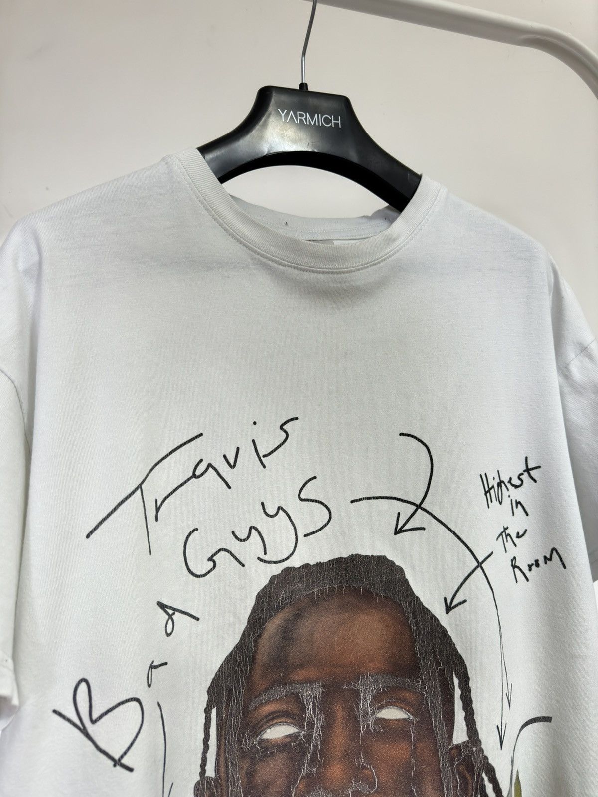 Rap Tees Travis Scott Cactus Printed T Shirt Logo Tee Size US M / EU 48-50 / 2 - 3 Thumbnail