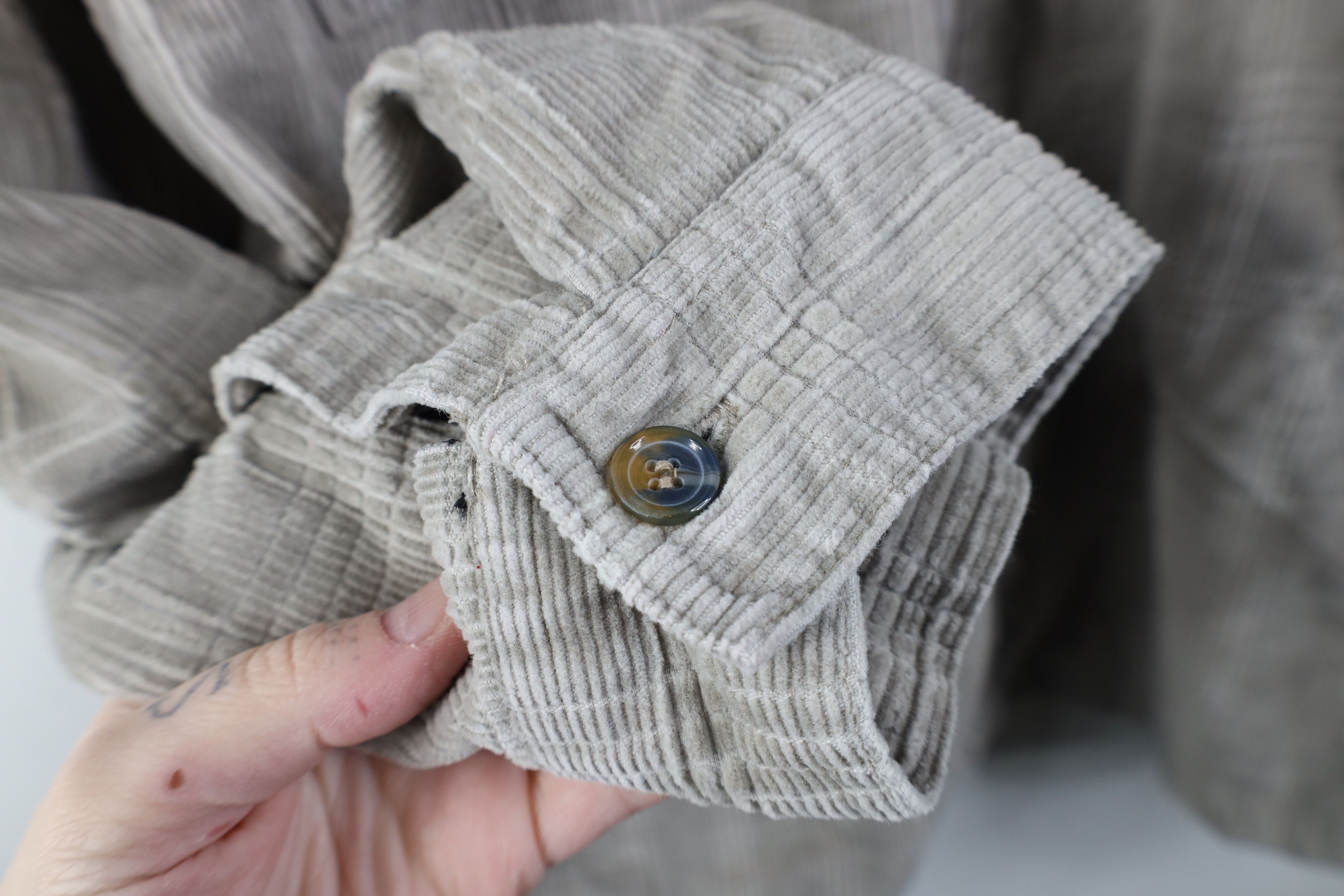 Vintage Vintage 90s Streetwear Full Zip Shirt Jacket Jac Shirt Size US XXL / EU 58 / 5 - 7 Thumbnail