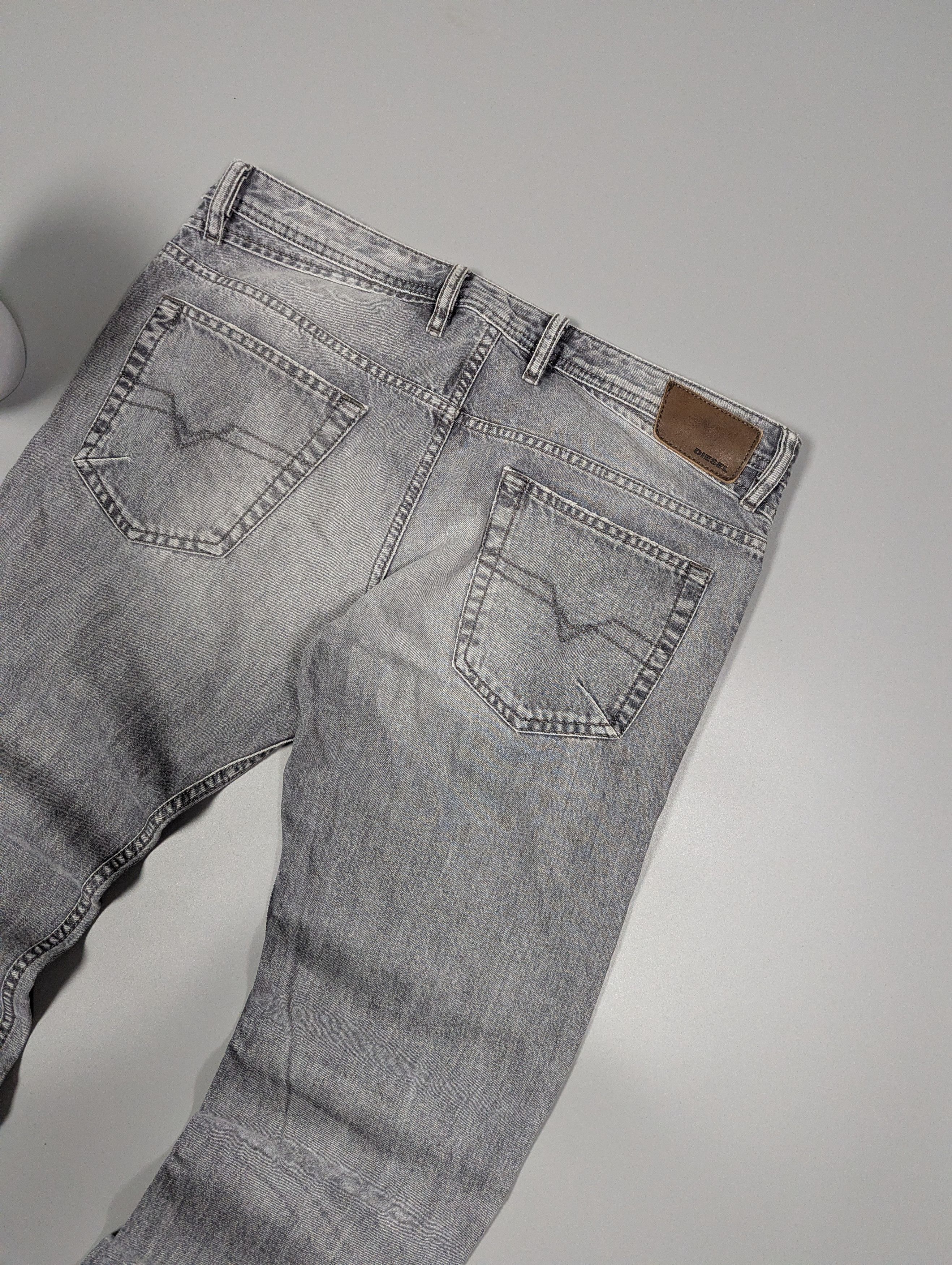 Diesel DIESEL Men's Vintage Light Gray Skinny Denim Jeans Size US 33 - 11 Thumbnail