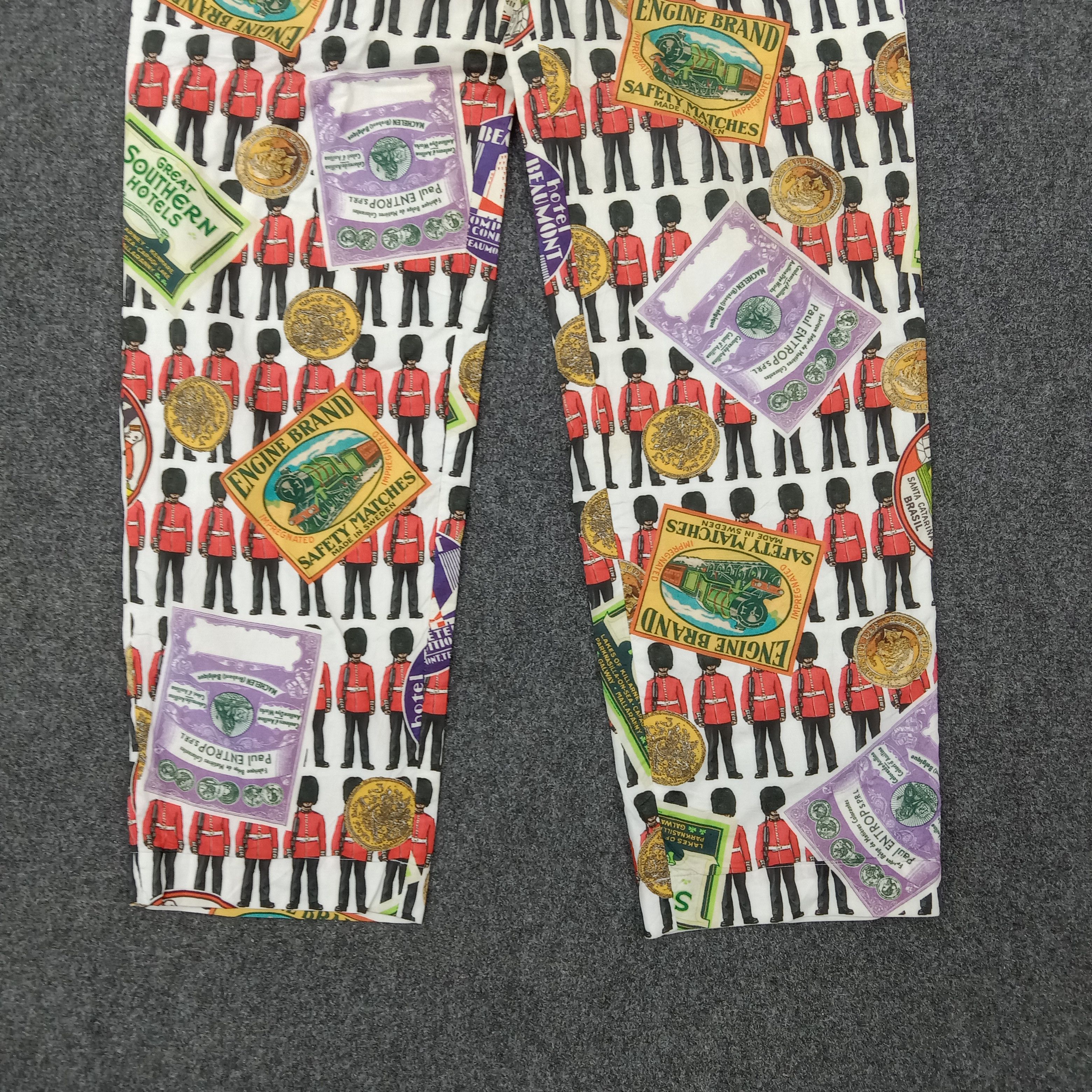 Comme des Garcons × Japanese Brand × Vintage Comme des Garcons Tricot Japanese Designer Fullprint Pants Size US 28 / EU 44 - 4 Thumbnail