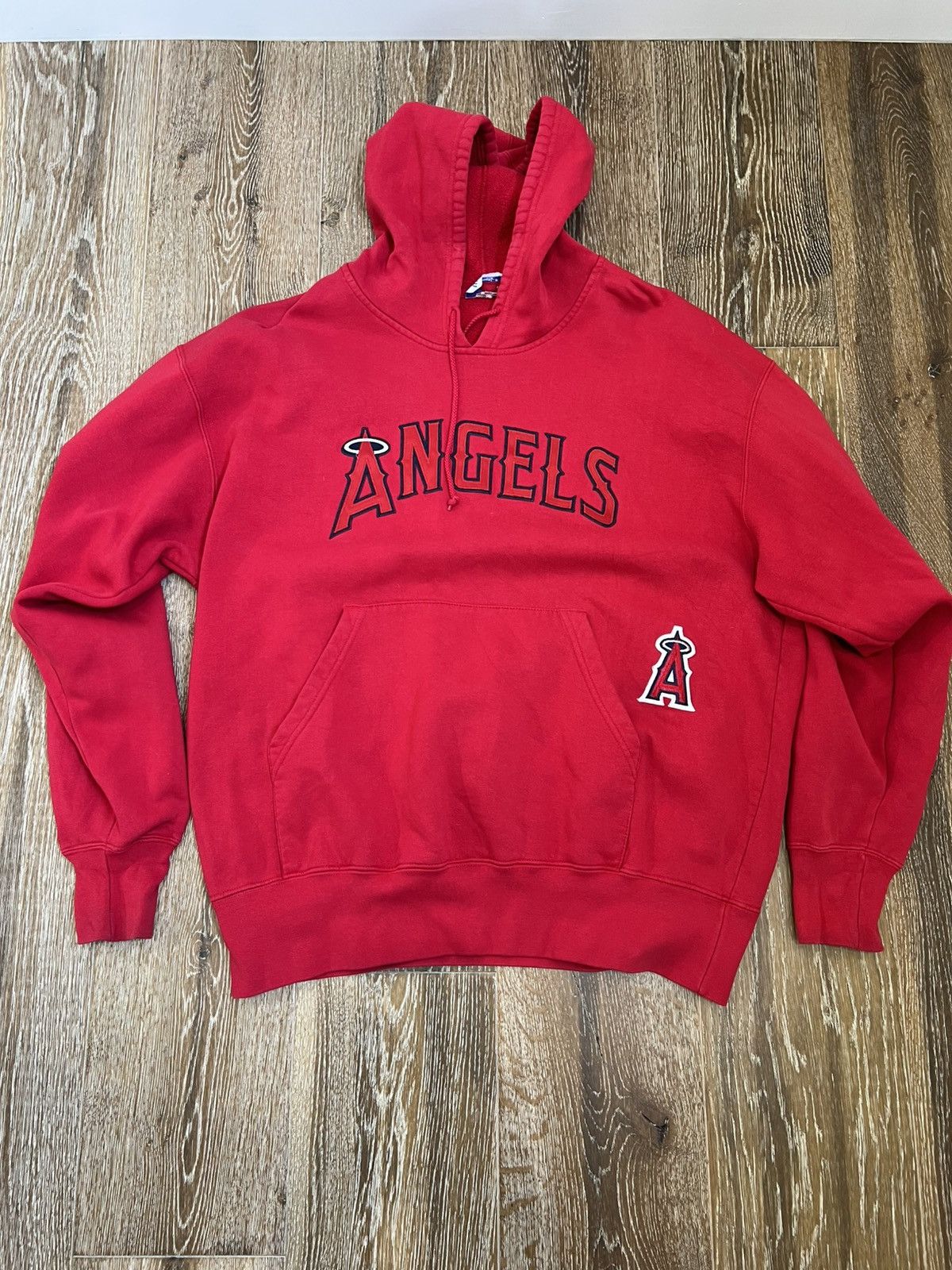 MLB × Majestic × Vintage Vintage y2k majestic angels hoodie Size US XL / EU 56 / 4 - 1 Thumbnail