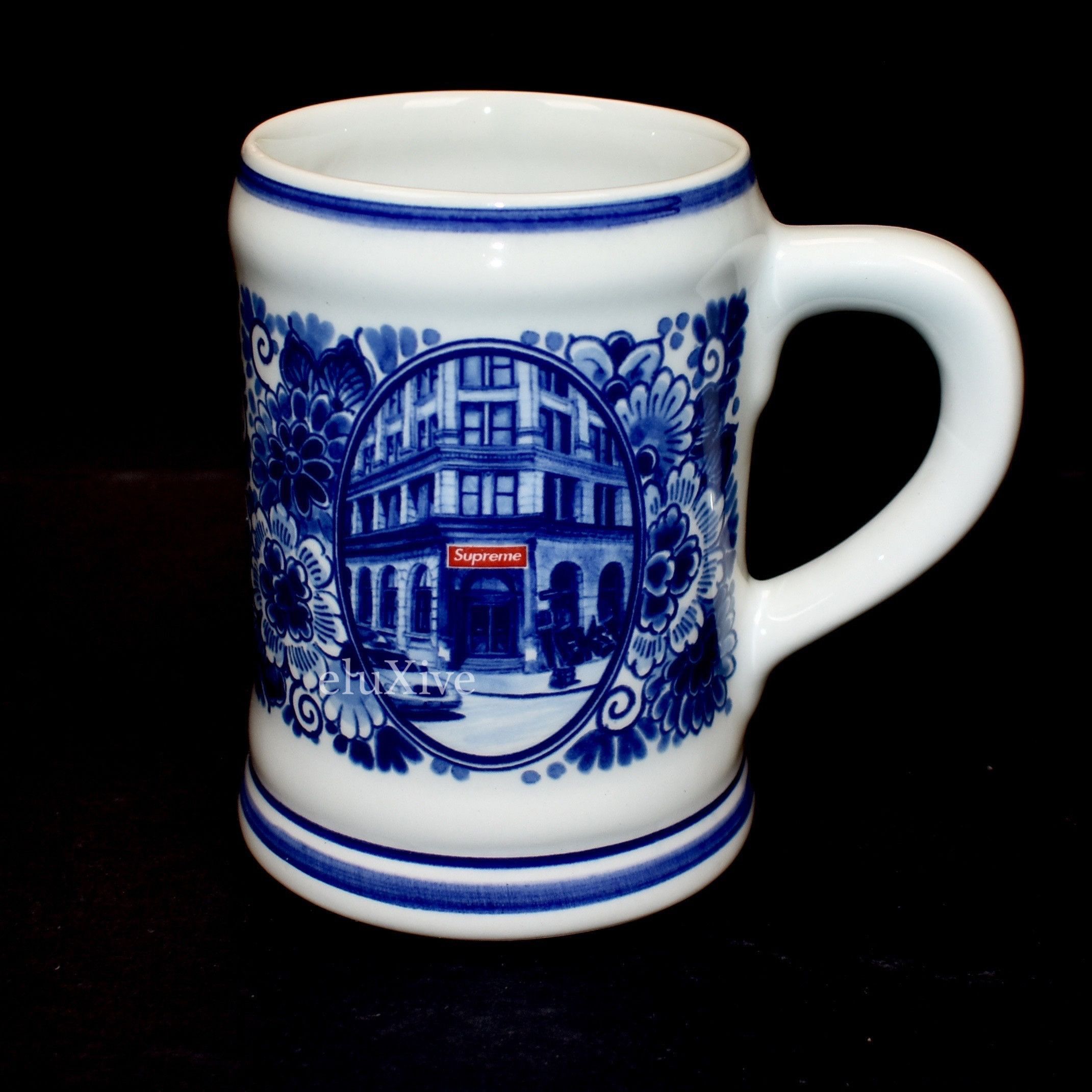 Supreme Supreme Royal Delft 190 Bowery Box Logo Beer Mug DS Size ONE SIZE - 1 Preview