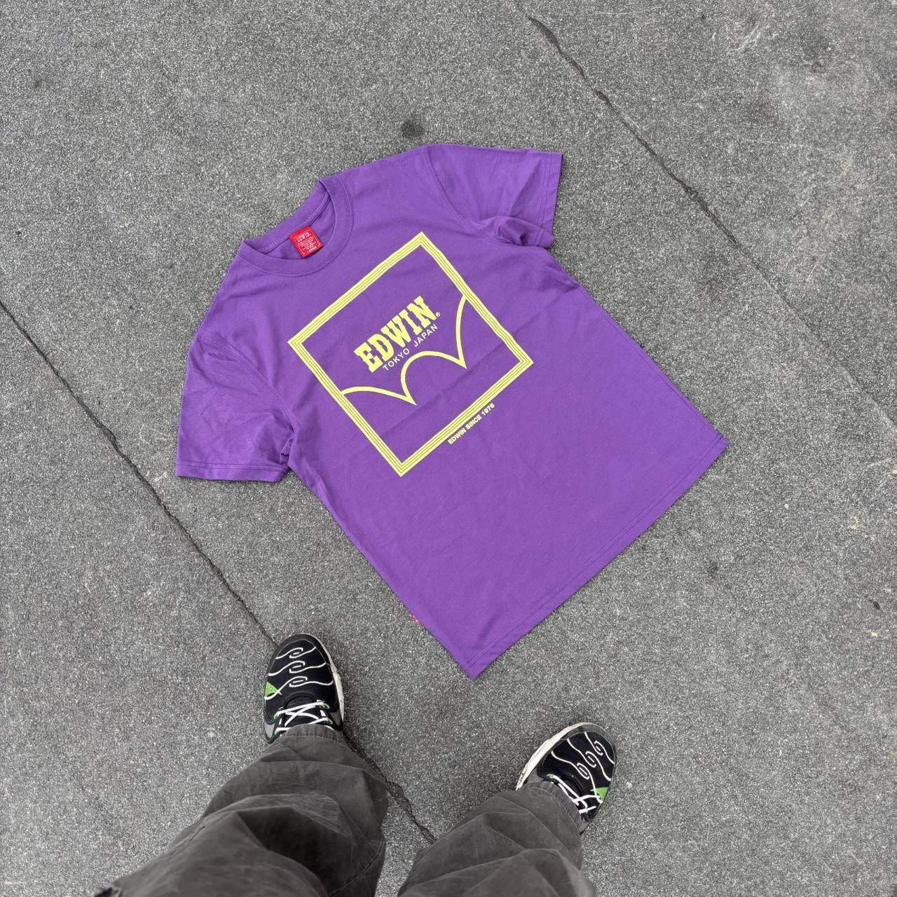 Edwin × Japanese Brand × Vintage Edwin T-Shirt Size US L / EU 52-54 / 3 - 2 Thumbnail