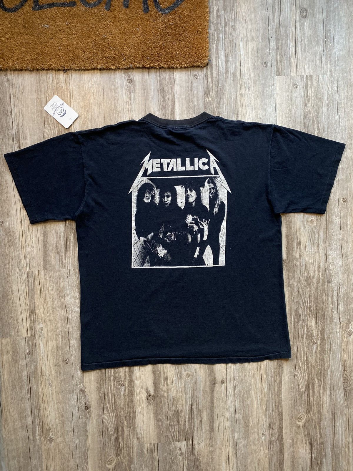 Made In Usa × Metallica × Vintage Vintage 90s Metallica Metal Up 