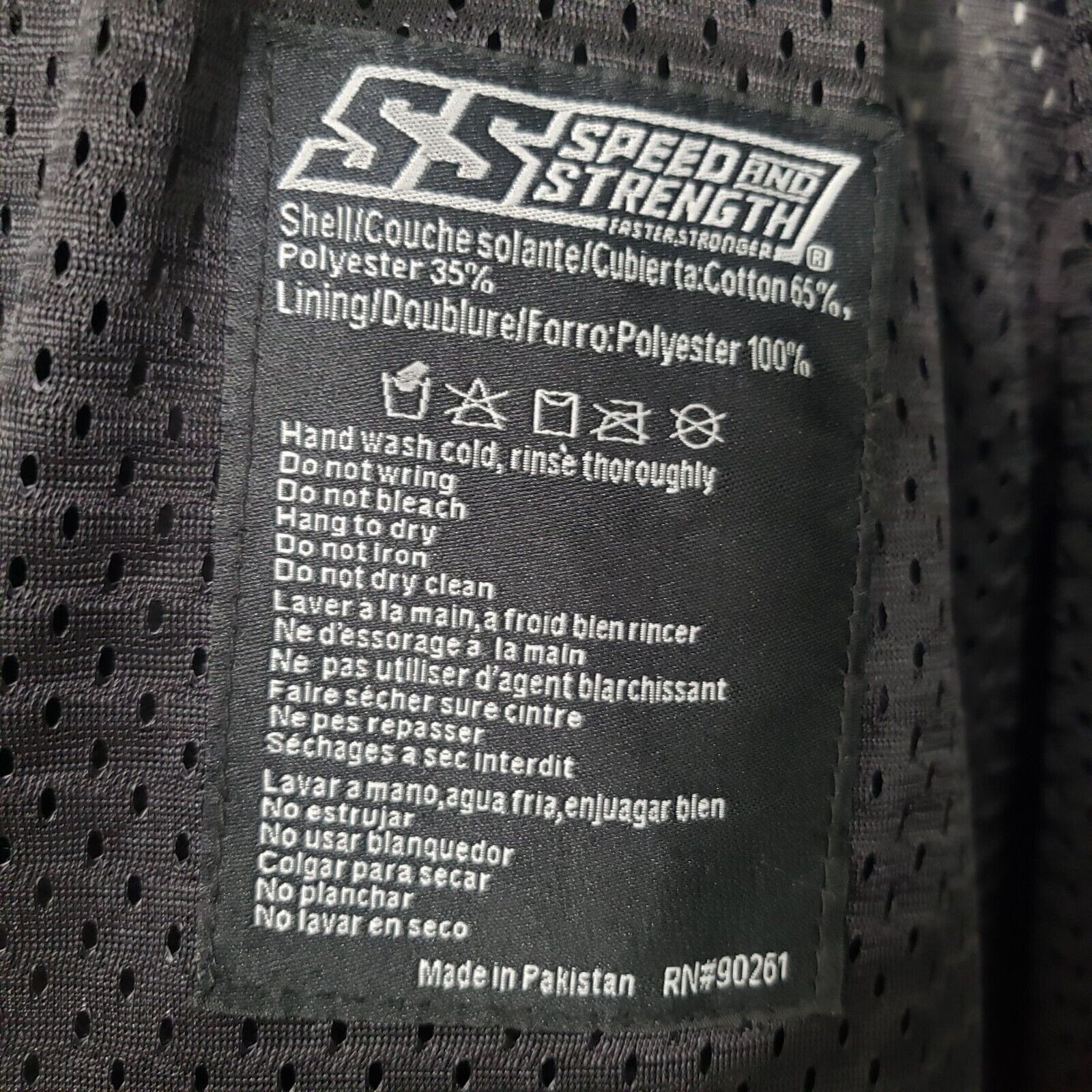 Designer Speed and Strength Motorcycle Jacket Womens Size 2XL Black Size XXL / US 16-18 / IT 52-54 - 11 Thumbnail