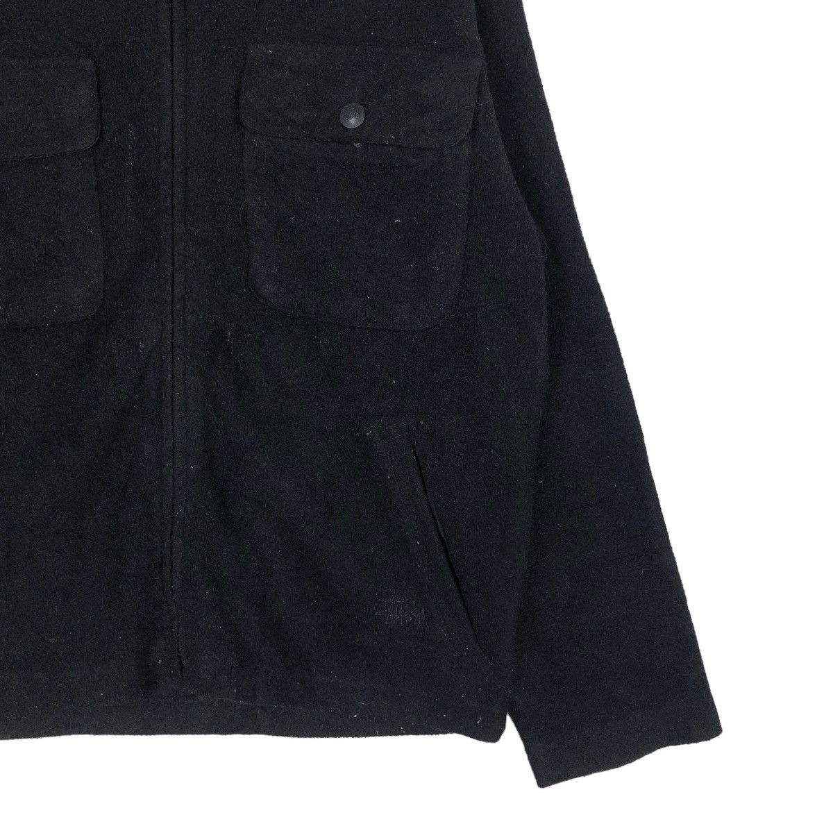 Stussy 🔥Vintage Stussy Zipper Jacket Big Pocket Biker Wear Size US M / EU 48-50 / 2 - 5 Thumbnail