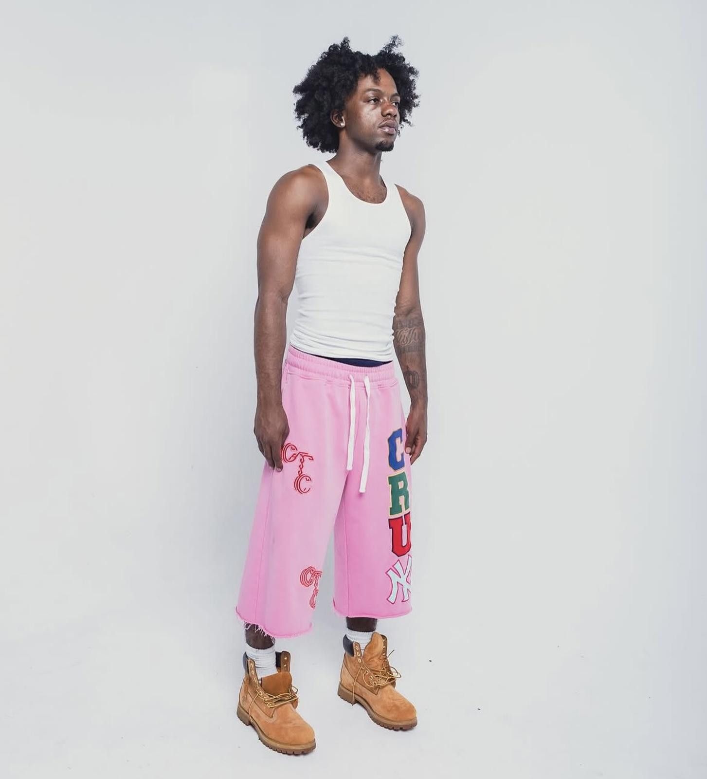 Other CRUM Pink 3/4 Shorts Size US 30 / EU 46 - 5 Thumbnail