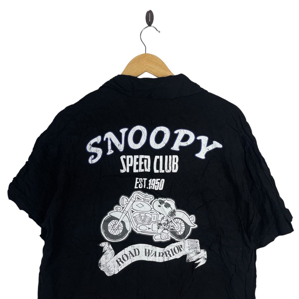 Peanuts Peanuts Snoopy Speed Club Road Warrior Short Sleeve Button Size US L / EU 52-54 / 3 - 6 Thumbnail