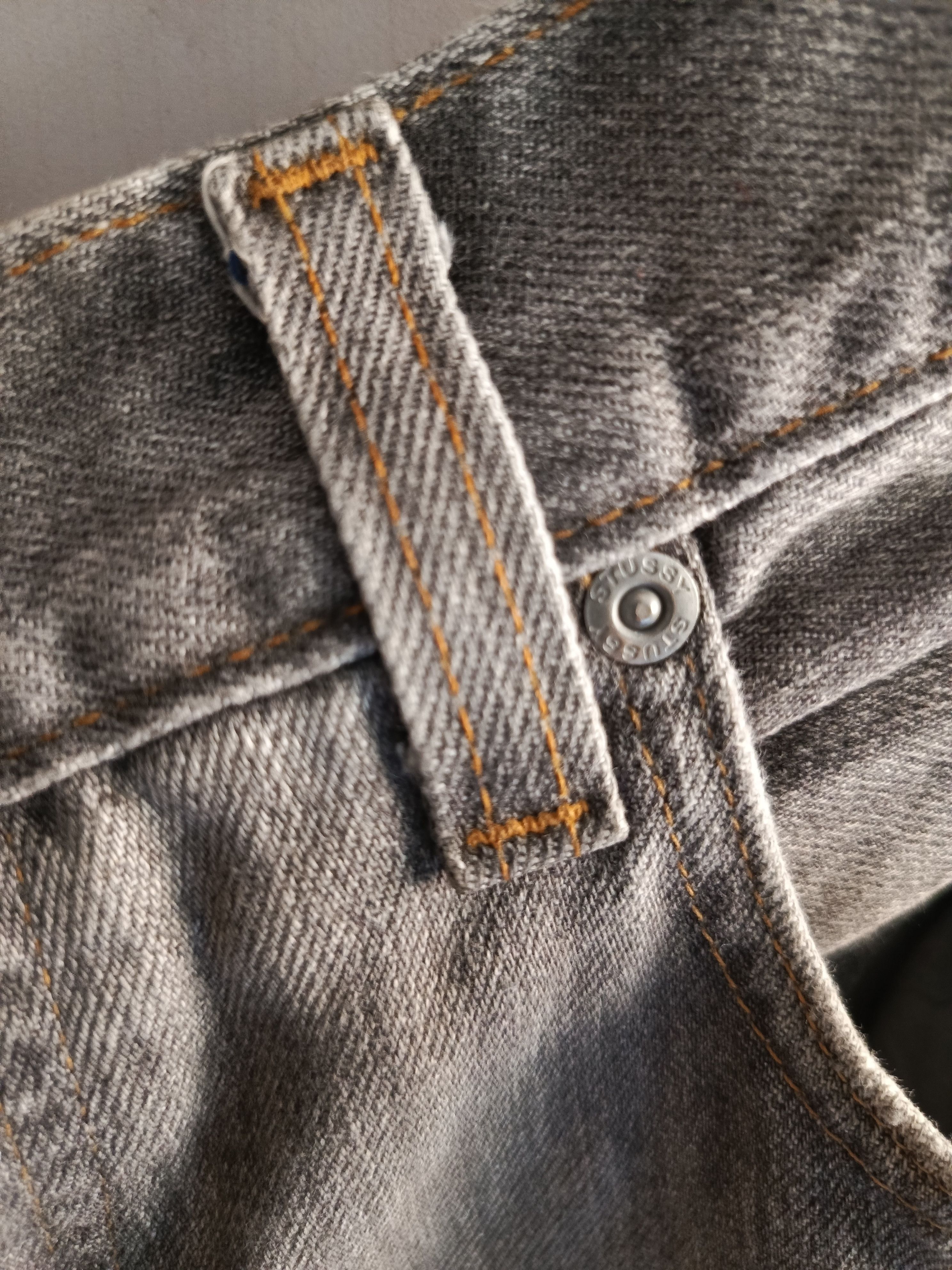 Stussy × Vintage Vintage Distressed Stussy Workgear Jeans Size US 34 / EU 50 - 3 Thumbnail
