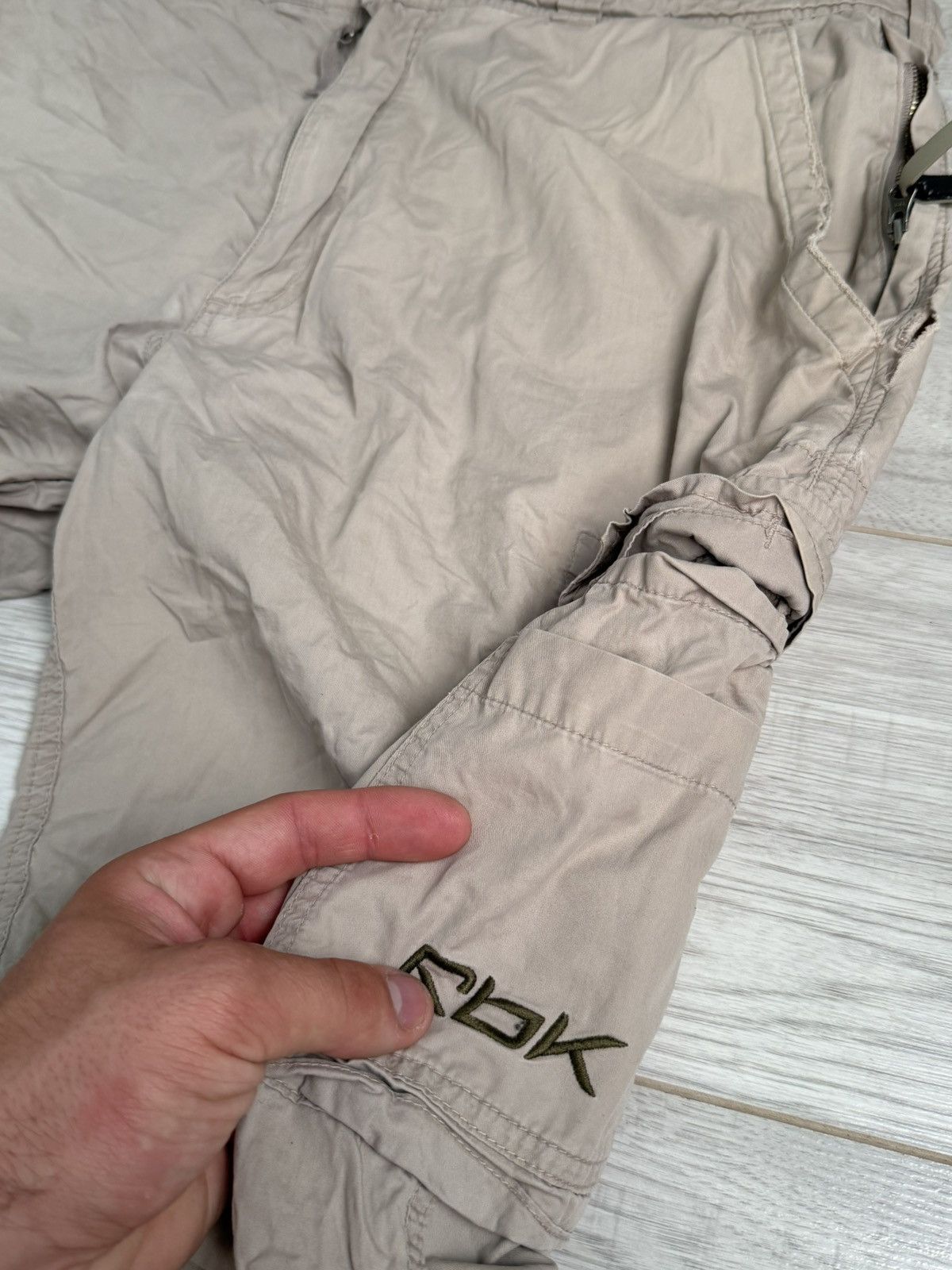 Vintage Vintage Reebok Baggy Pants Hype styled Nike 90’s Size US 34 / EU 50 - 3 Thumbnail