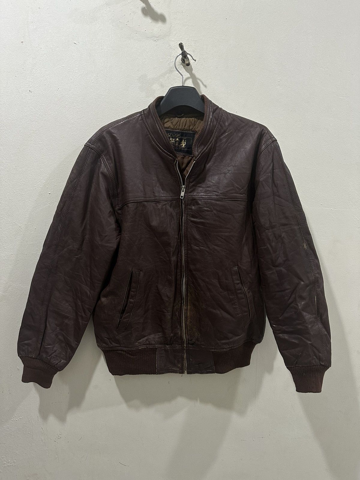 DELUXE VTG DeLuxe Japan Leather Jacket Size US M / EU 48-50 / 2 - 2 Thumbnail