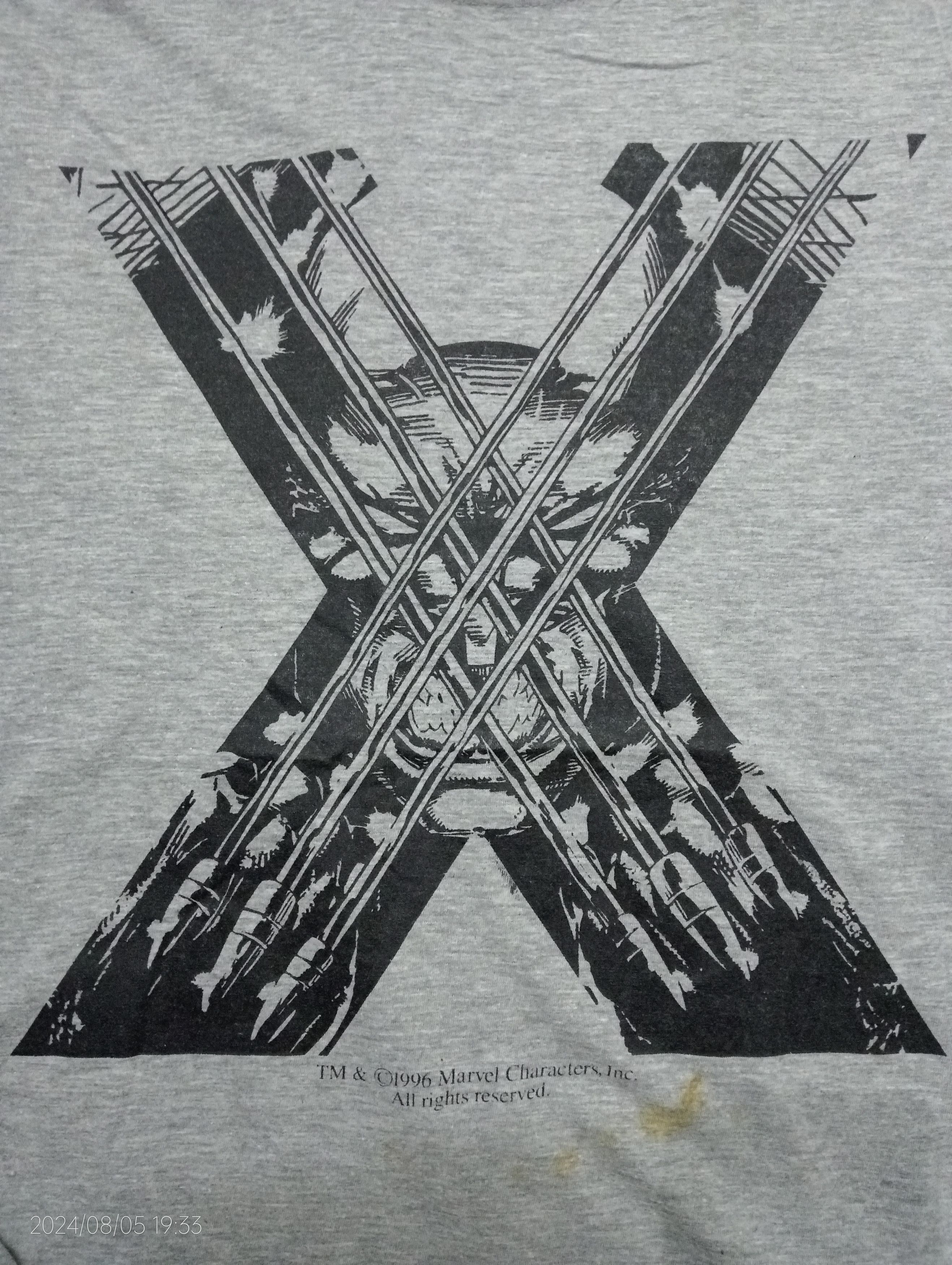Marvel Comics × Wolverine Vintage '90s Marvel Comics Wolverine X-Man Tee Very Rare Size US L / EU 52-54 / 3 - 2 Thumbnail