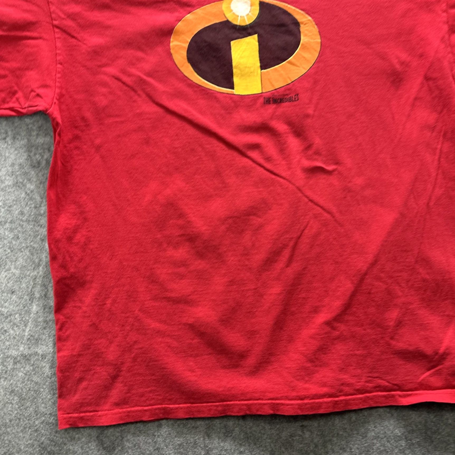 Disney VINTAGE Disney Pixar Incredibles Shirt Mens XL Red Logo Graphic Movie 2000s Size US XL / EU 56 / 4 - 4 Thumbnail