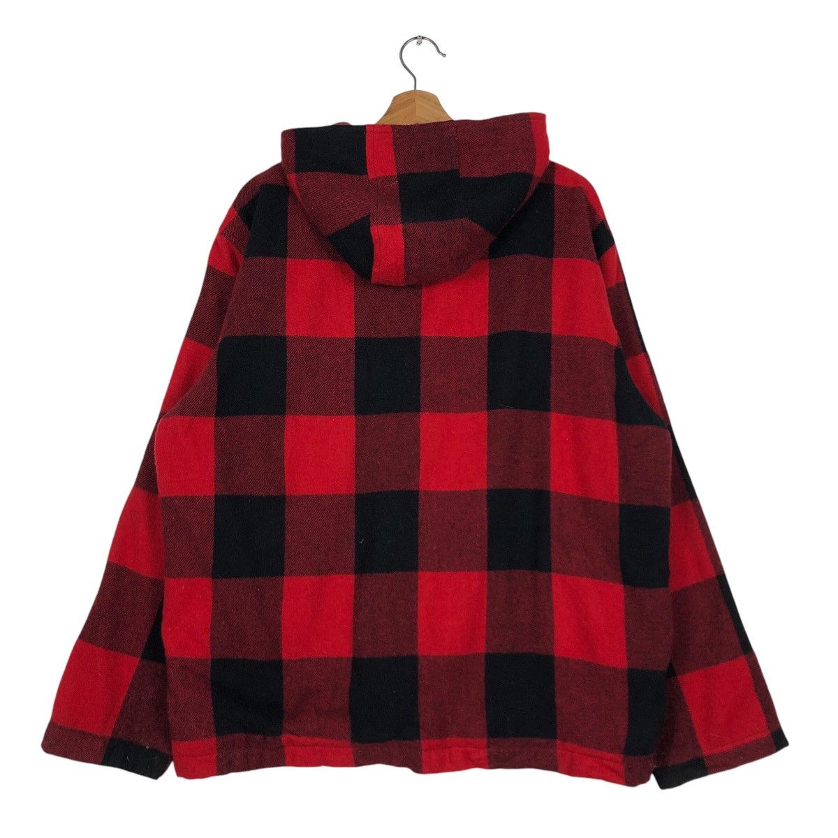 Japanese Brand Vintage Biker Jacket Wool Mangrove Tartan Design Punk Style Size US L / EU 52-54 / 3 - 9 Thumbnail