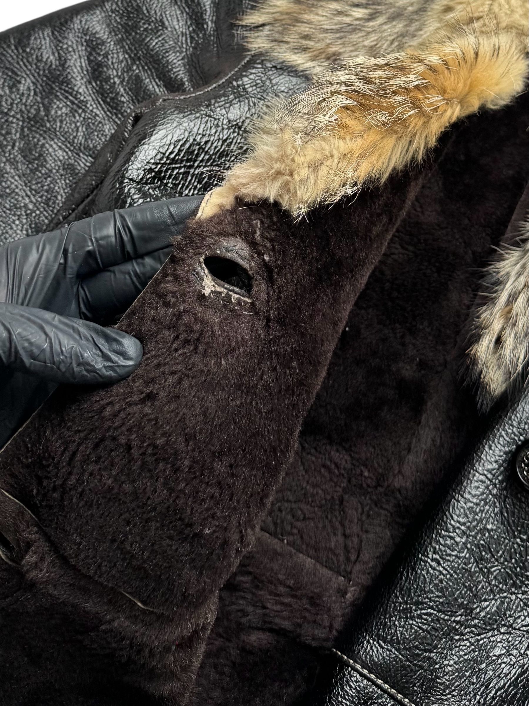 Vintage Y2K Vintage Real Sheepskin Coat(V244) Size S / US 4 / IT 40 - 6 Thumbnail