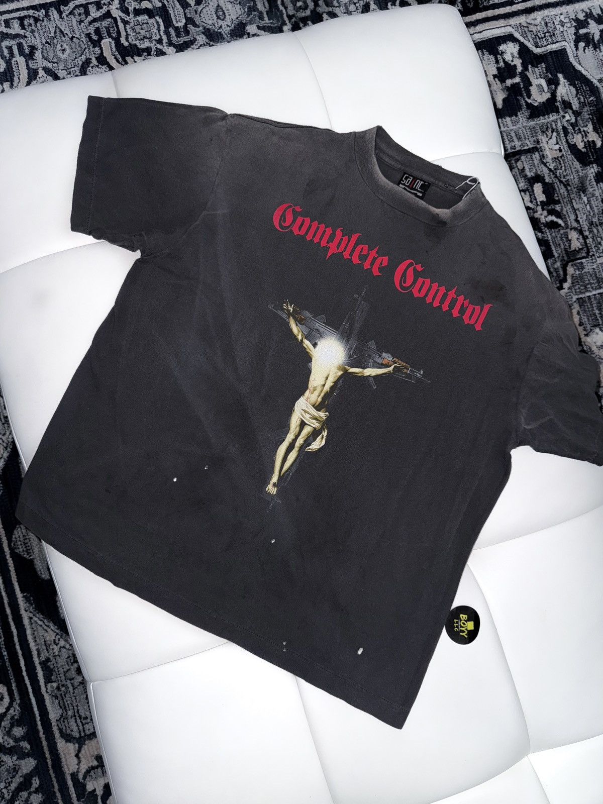 Saint Michael Saint Michael complete control t shirt Size US XXL / EU 58 / 5 - 1 Thumbnail