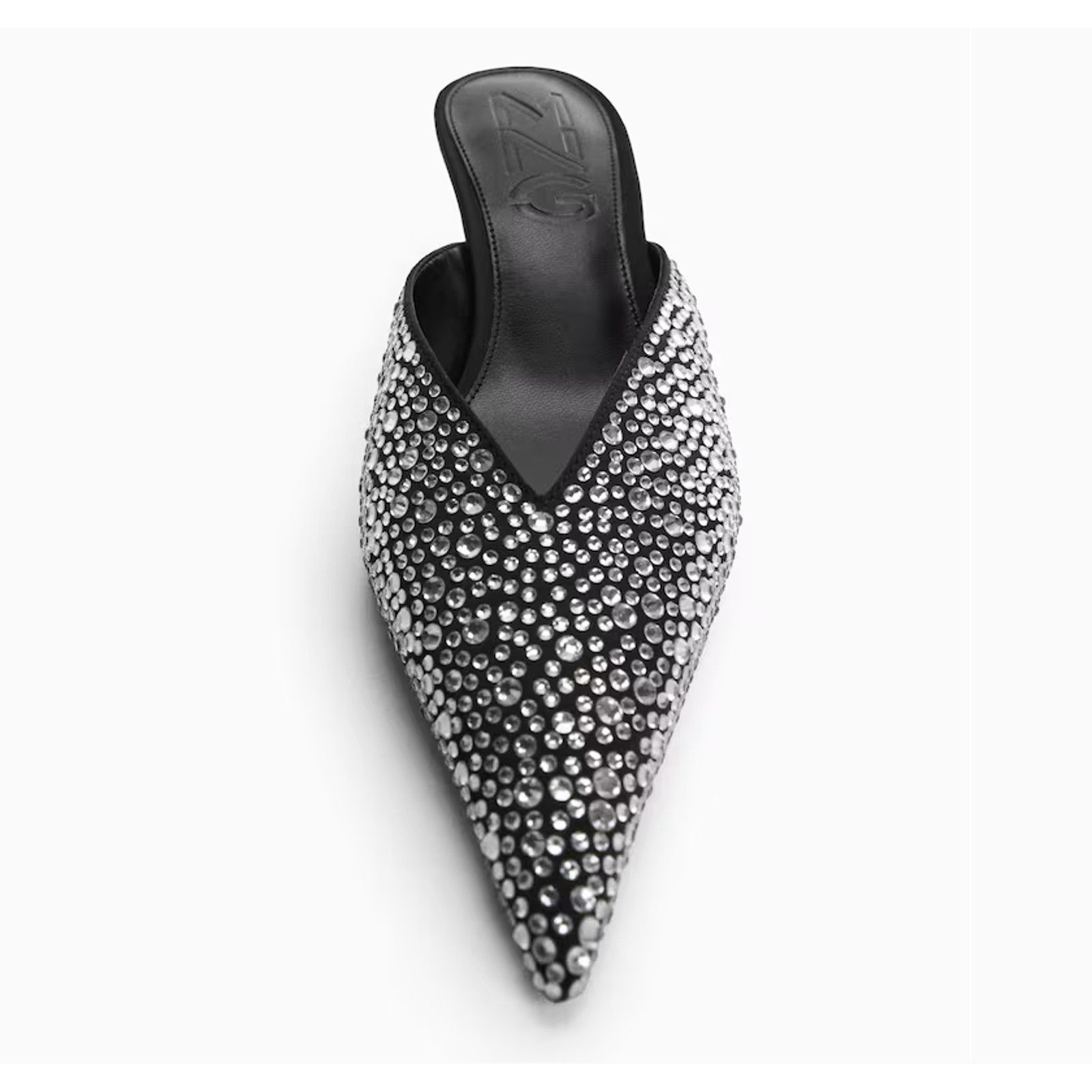 Mango MANGO Bejeweled Pointed Mules NWT Size US 6.5 / IT 36.5 - 15 Thumbnail