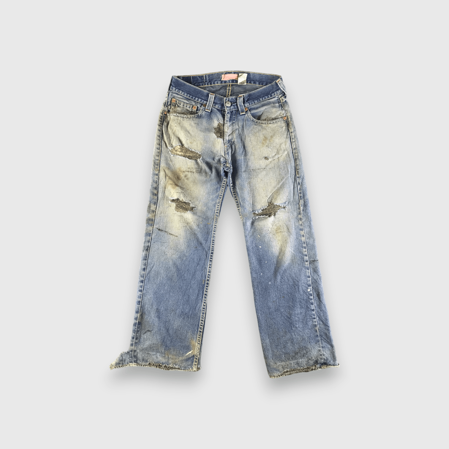 Levi's Vintage Distressed Levis Jeans-J4370 Size US 34 / EU 50 - 1 Thumbnail