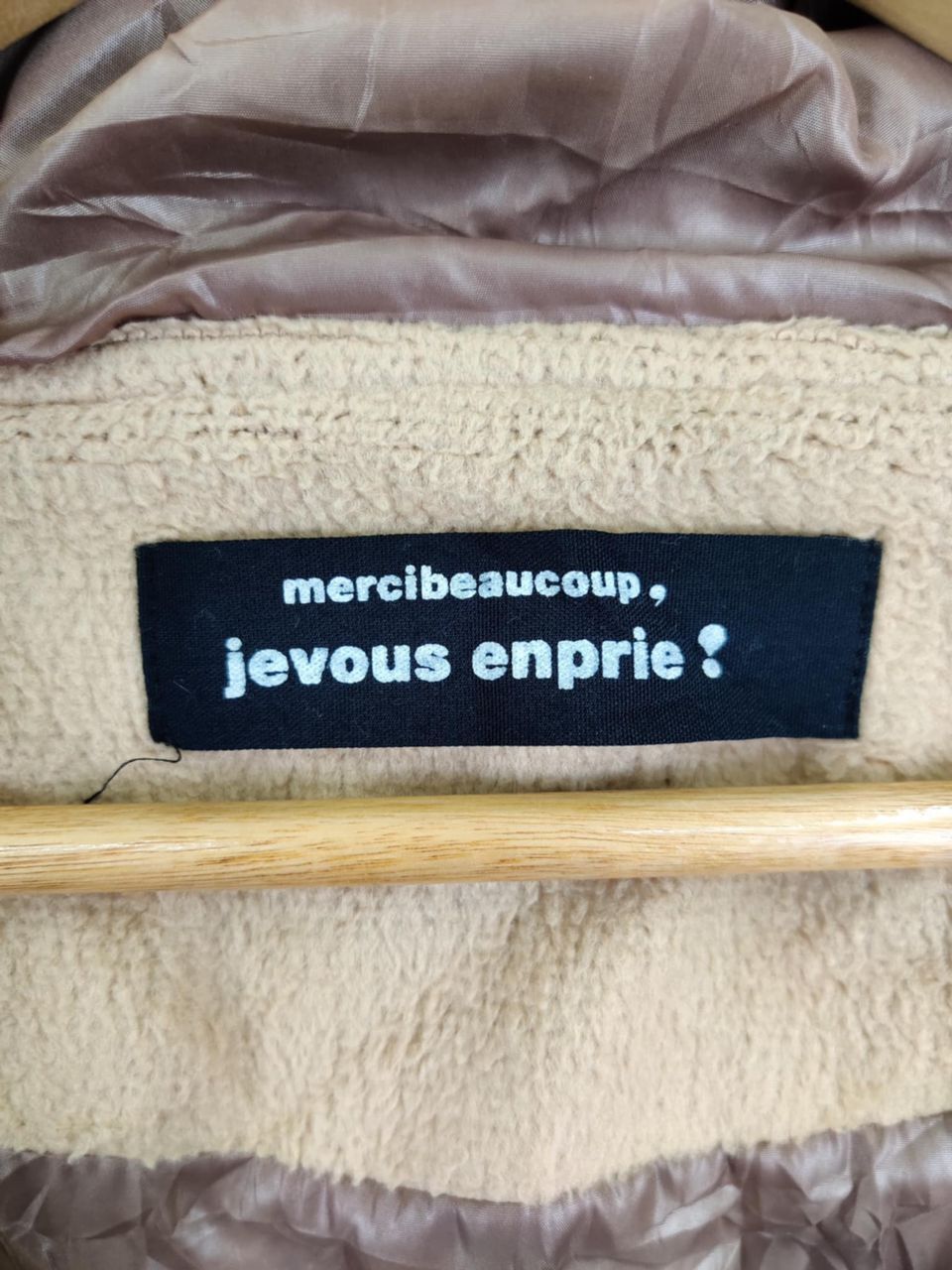 mercibeaucoup Vintage Mercibeaucoup Jevous Enpire Duffle Fleece Jacket Size US M / EU 48-50 / 2 - 16 Thumbnail