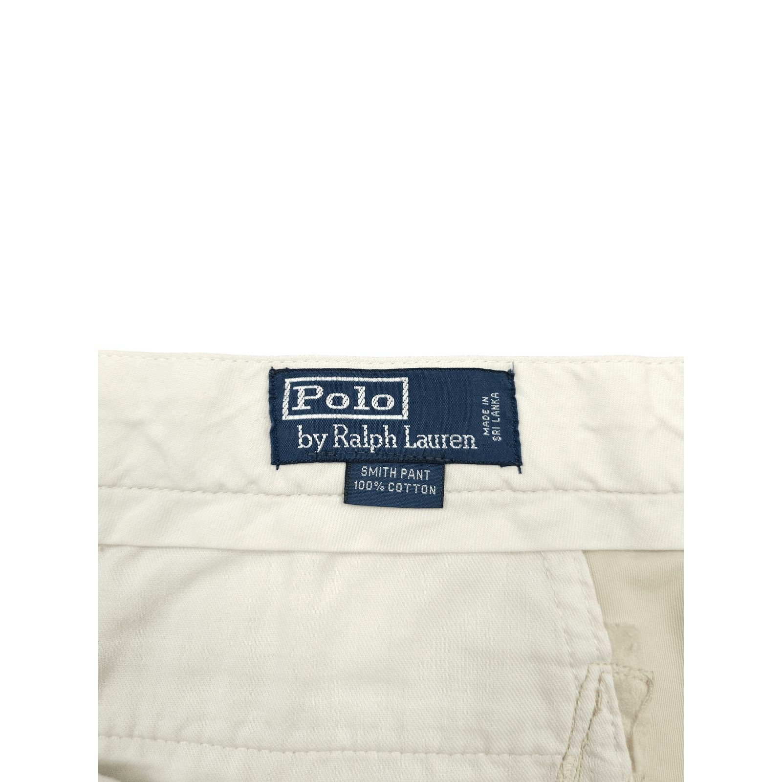 Designer × Ralph Lauren × Vintage 💎 Size 33/34 90's Ralph Lauren Chino Pants Beige Trousers Size US 33 - 7 Thumbnail