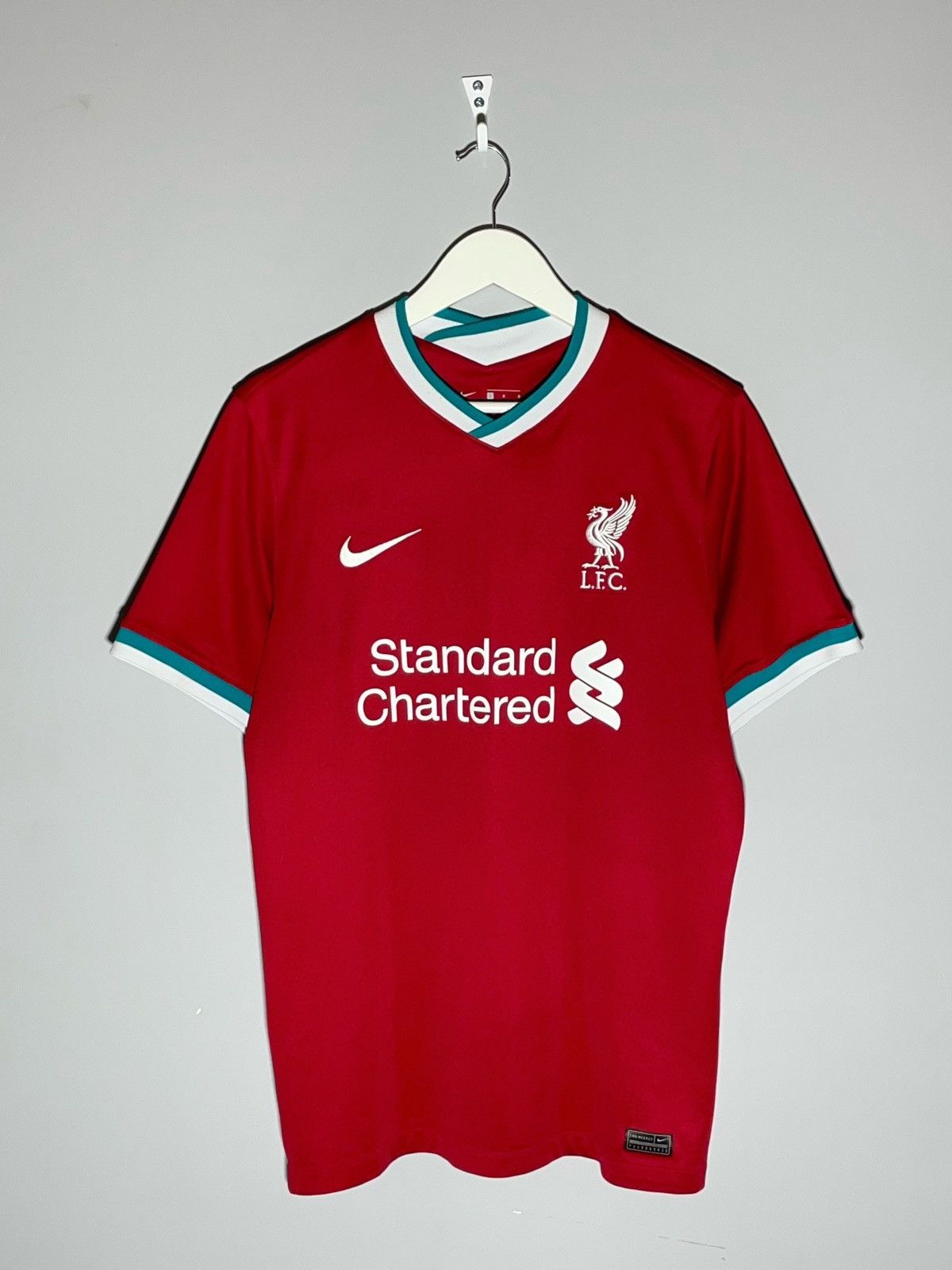 Nike Liverpool Nike 2020/21 Home Y2k Streetwear Football Shirt Size US L / EU 52-54 / 3 - 1 Thumbnail