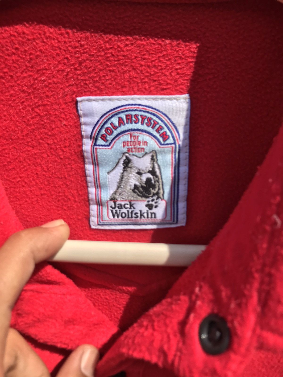 Jack Wolfskin × Vintage ⚡️Vintage Jack Wolfskin Button Up Fleece Size US L / EU 52-54 / 3 - 5 Thumbnail