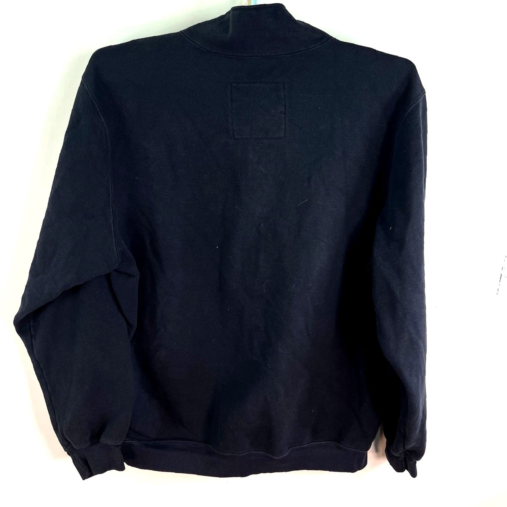 Vintage NSA Cat 3 FR Fire Resistant 1/4 Zip Heavyweight Sweatshirt Mens Size L Dark Blue Size US L / EU 52-54 / 3 - 4 Thumbnail