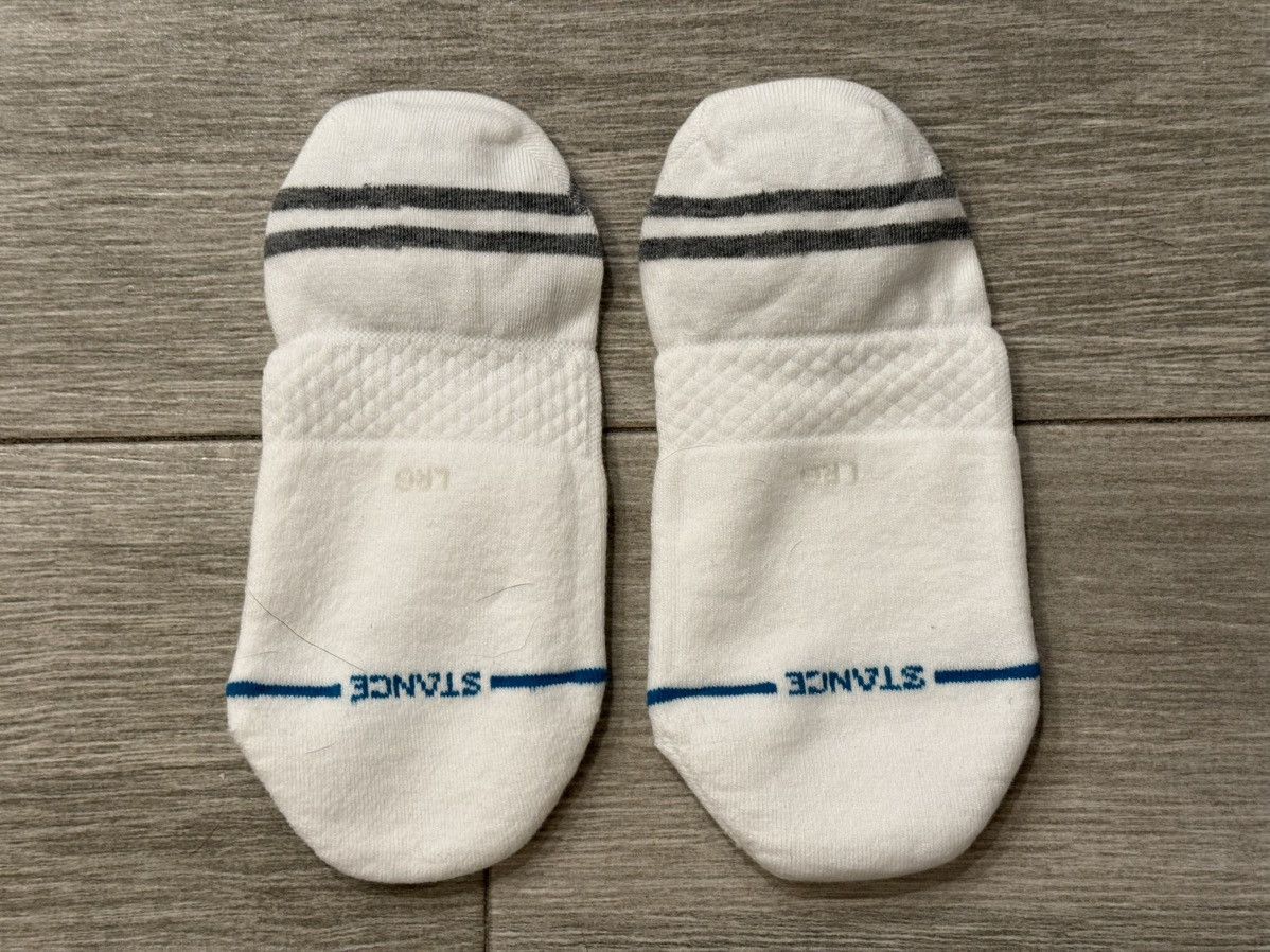 Stance Socks Stance Gamut Cotton Blend No Show White Socks Size L Large Size ONE SIZE - 2 Thumbnail