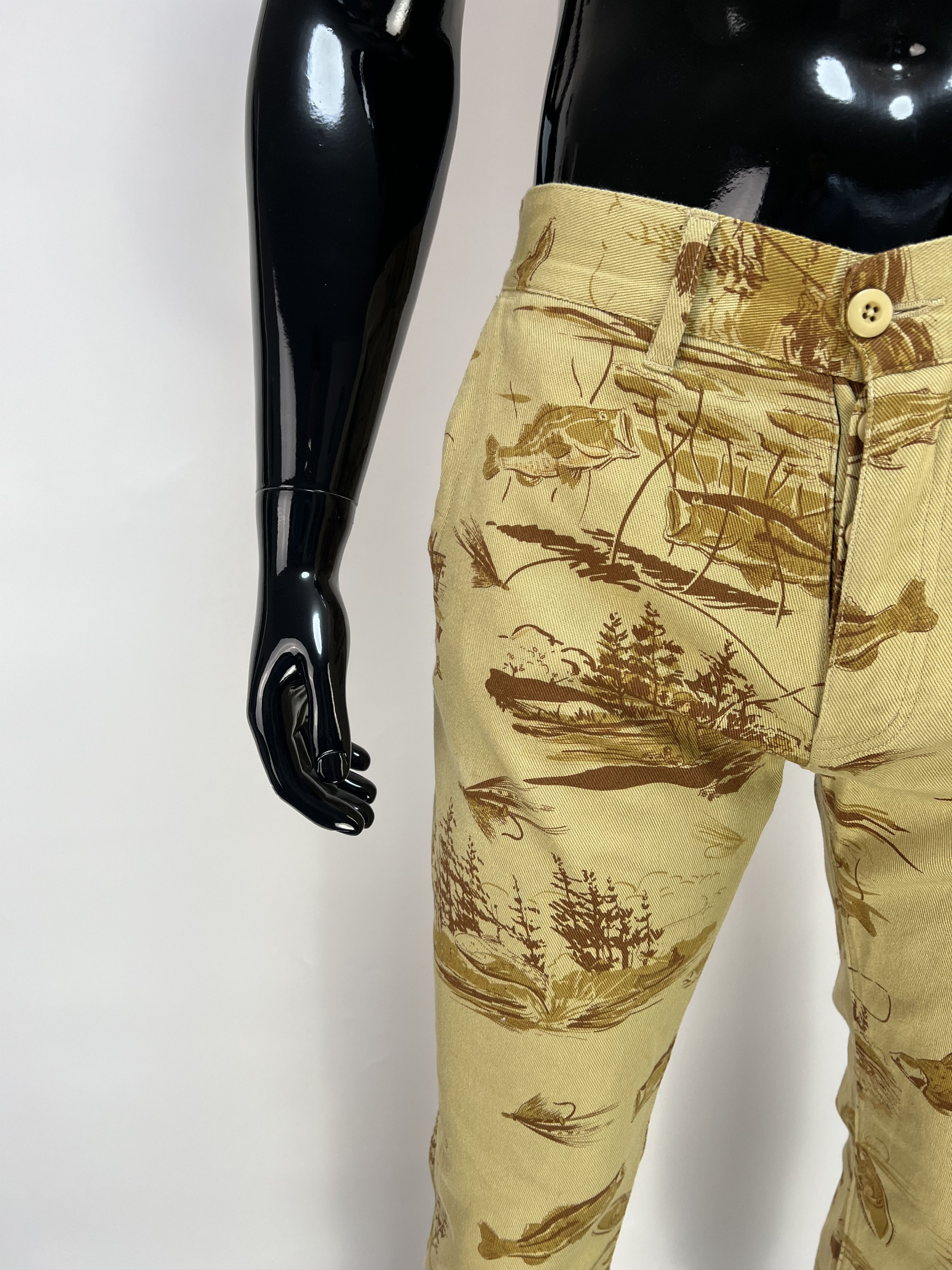 Billionaire Boys Club Billionaire Boys Club Full Print Denim Pants Size US 34 / EU 50 - 4 Thumbnail