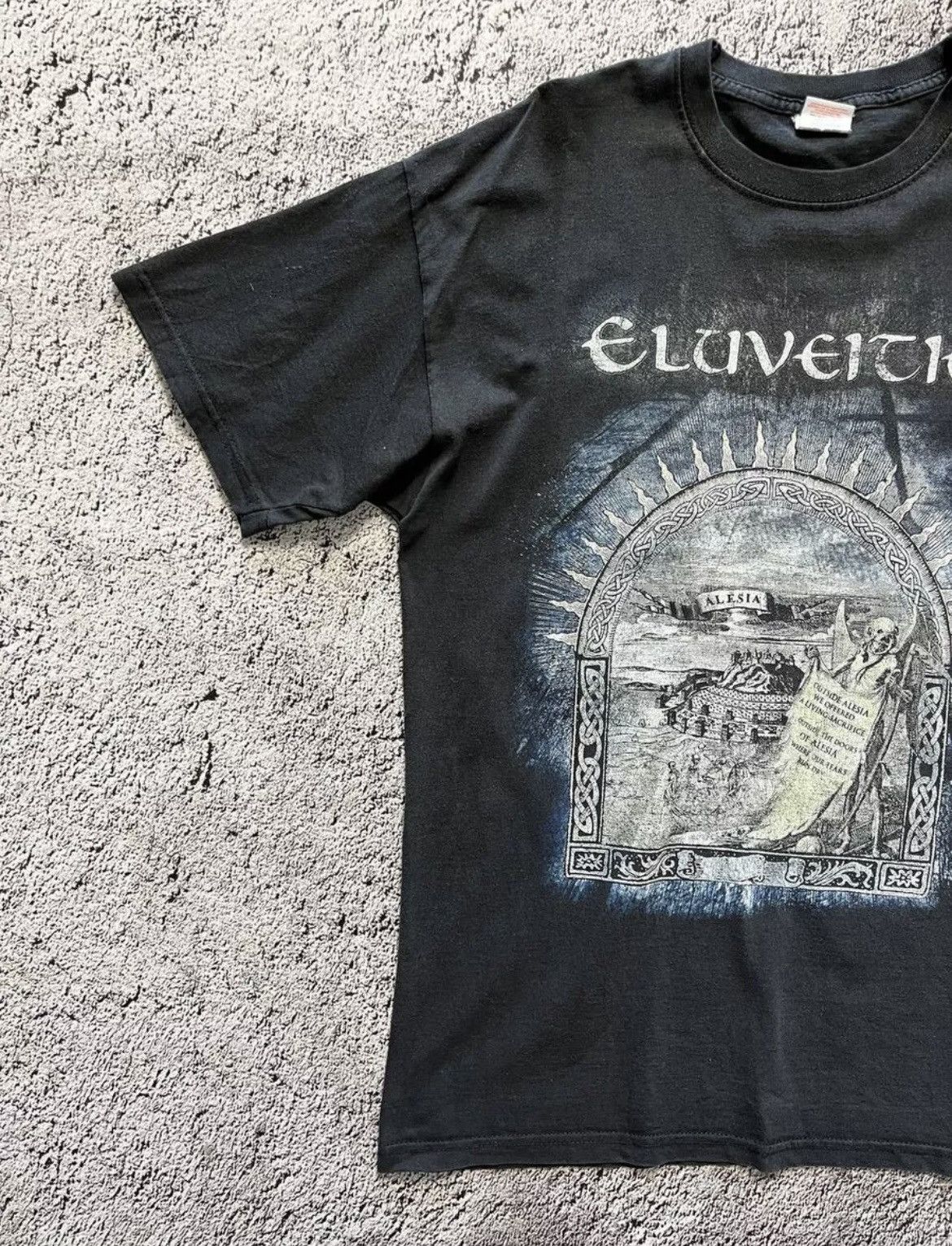 Folk × Vintage Eluveitie Shirt Folk Metal Band Tee Fruit of Bloom Size US L / EU 52-54 / 3 - 3 Thumbnail