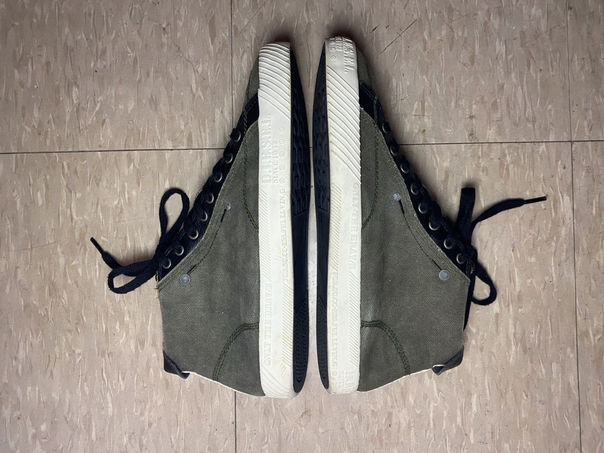 Diesel Vintage diesel hi top sneaker Size US 9 / EU 42 - 4 Thumbnail