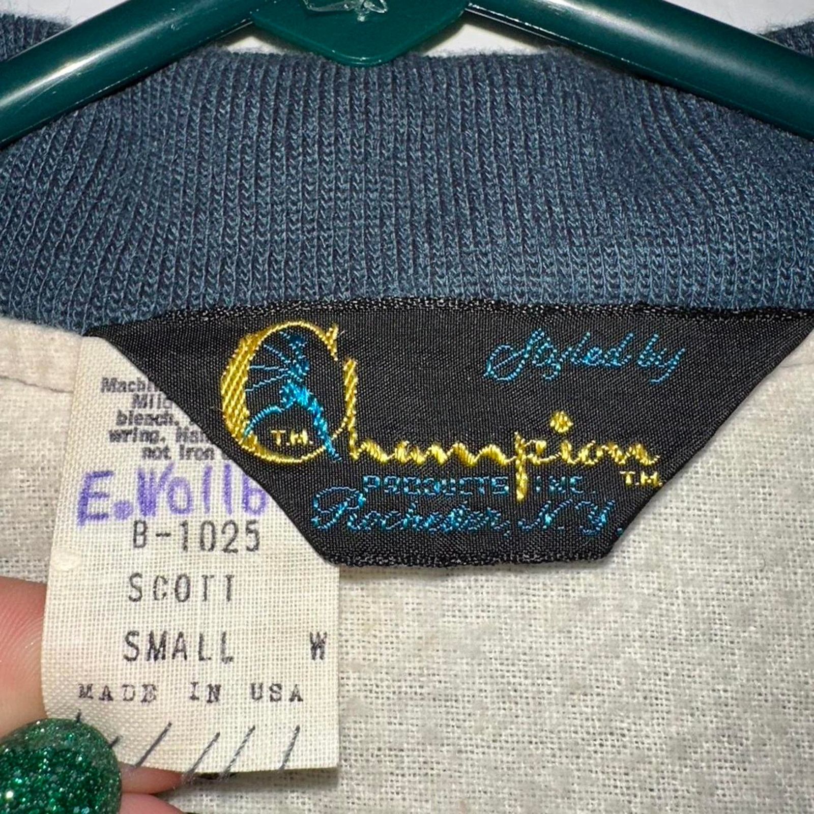 Champion RARE Vintage 60s Champion Running Man Tag Jacket size S Size US S / EU 44-46 / 1 - 2 Thumbnail
